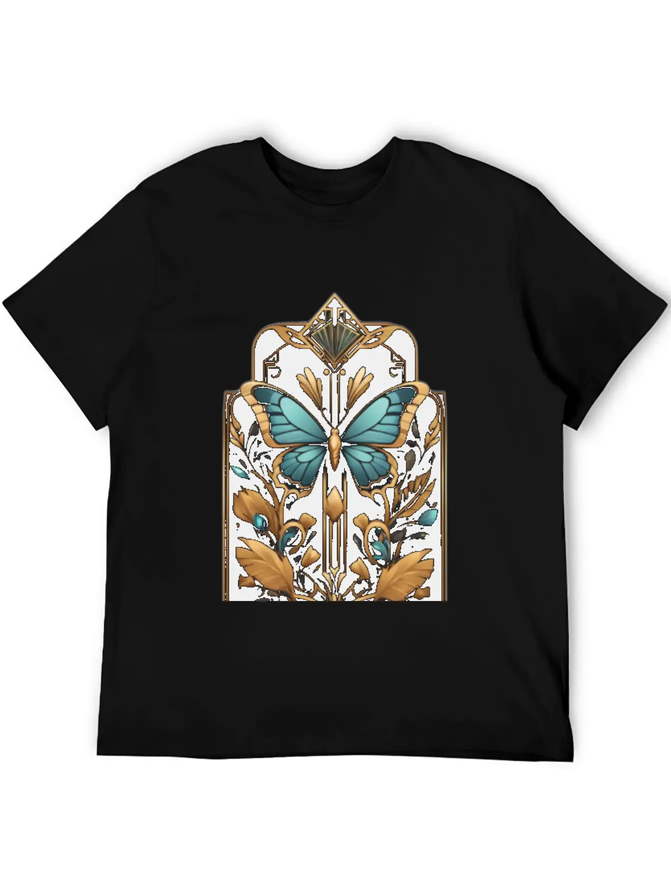 The Art Deco-inspired Stylish Everyday T-Shirt – Unisex Basic Cotton Tee