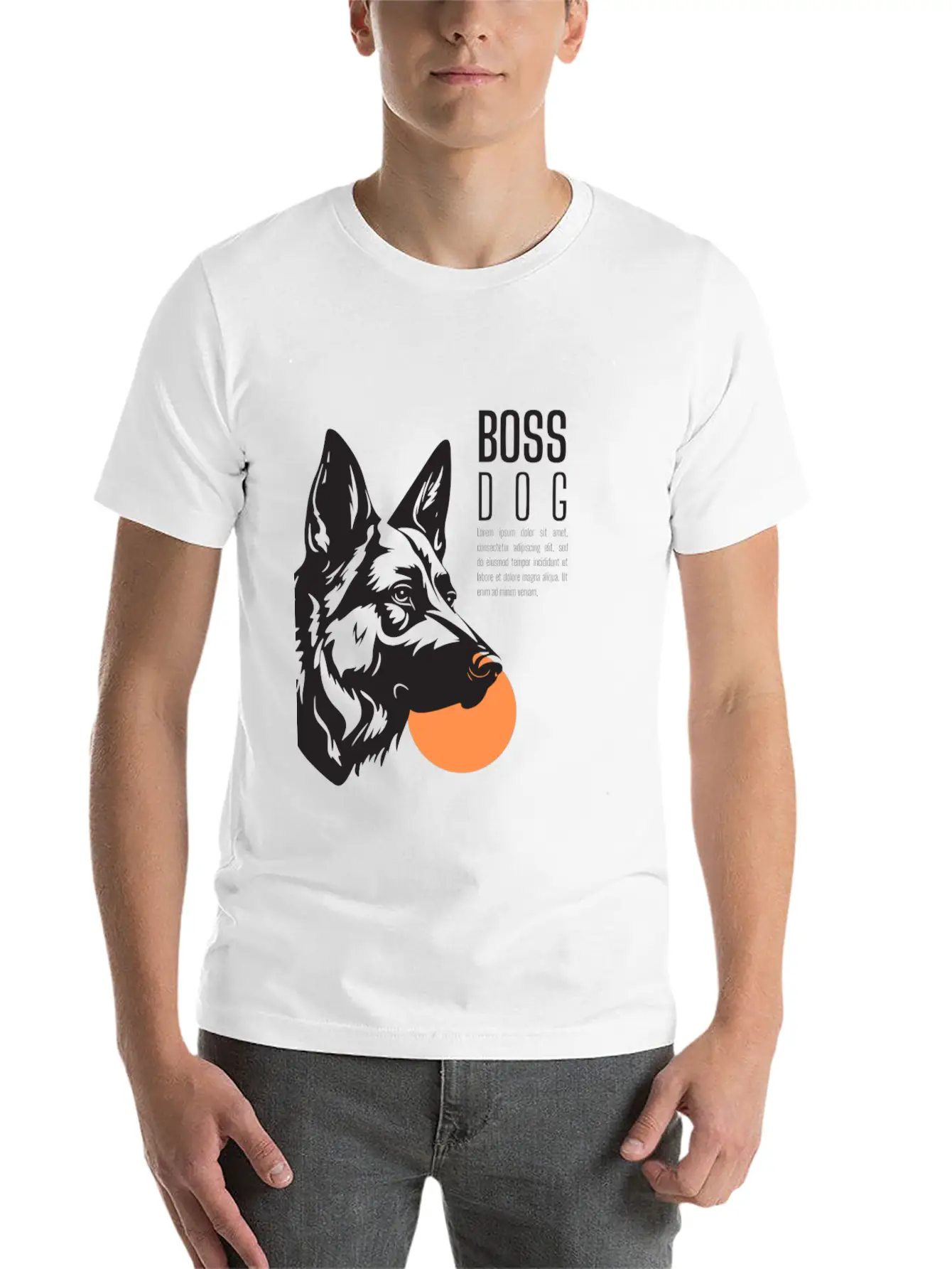 The Best Dog Stylish Everyday T-Shirt – Unisex Basic Cotton Tee