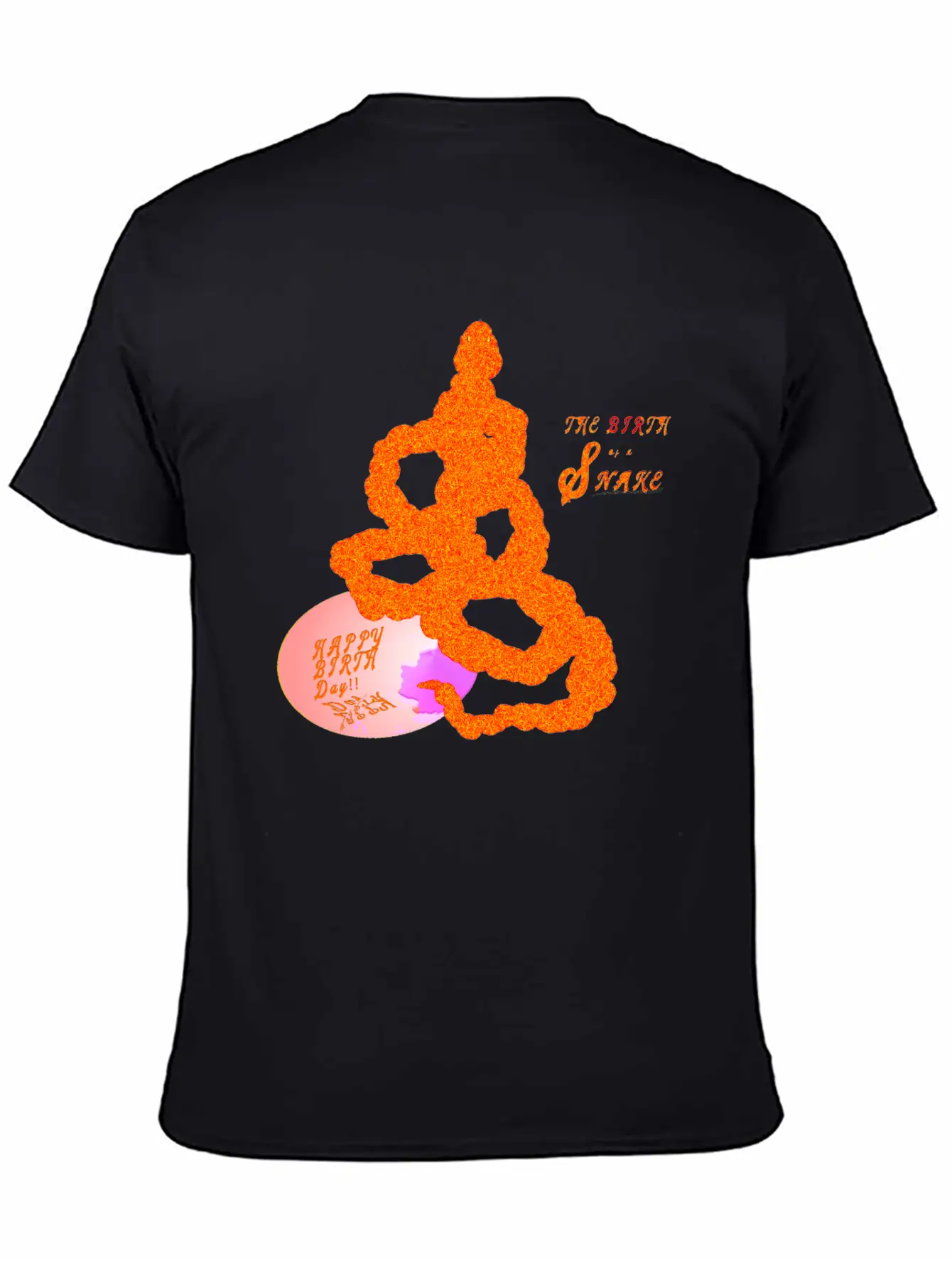 The Birth Of A Snake Stylish Everyday T-Shirt – Unisex Basic Cotton Tee