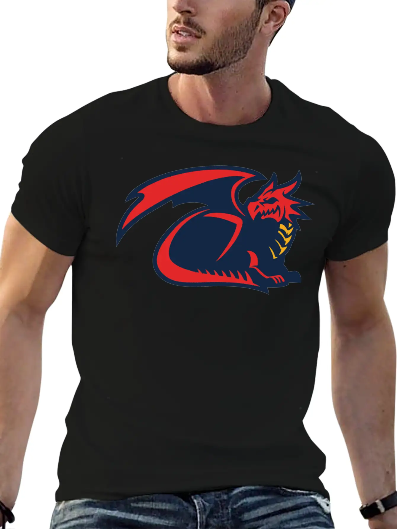 The Dragon Squats Classic Cotton Tee – Unisex Comfort For Any Season