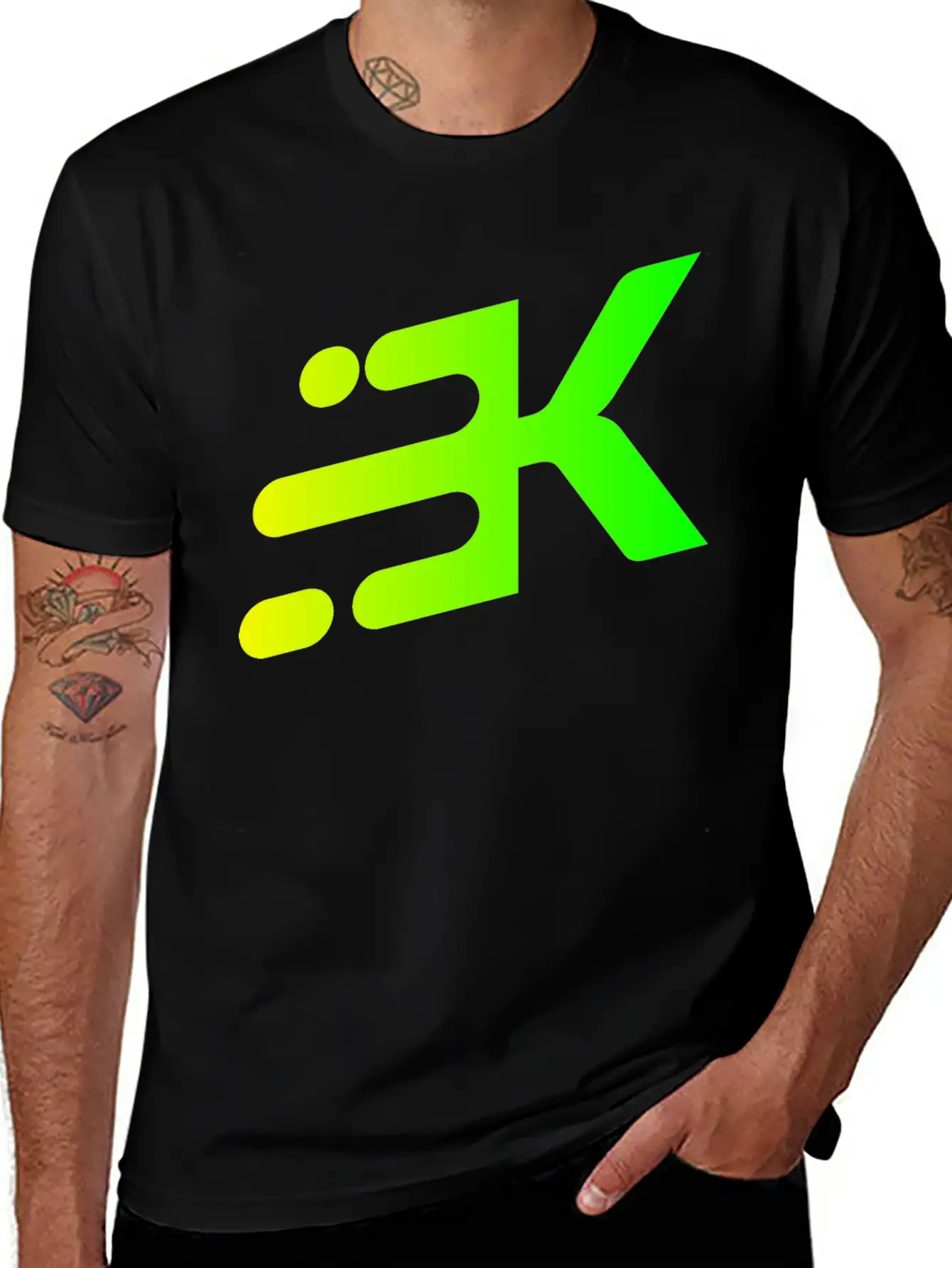 The Letter K Stylish Everyday T-Shirt – Unisex Basic Cotton Tee