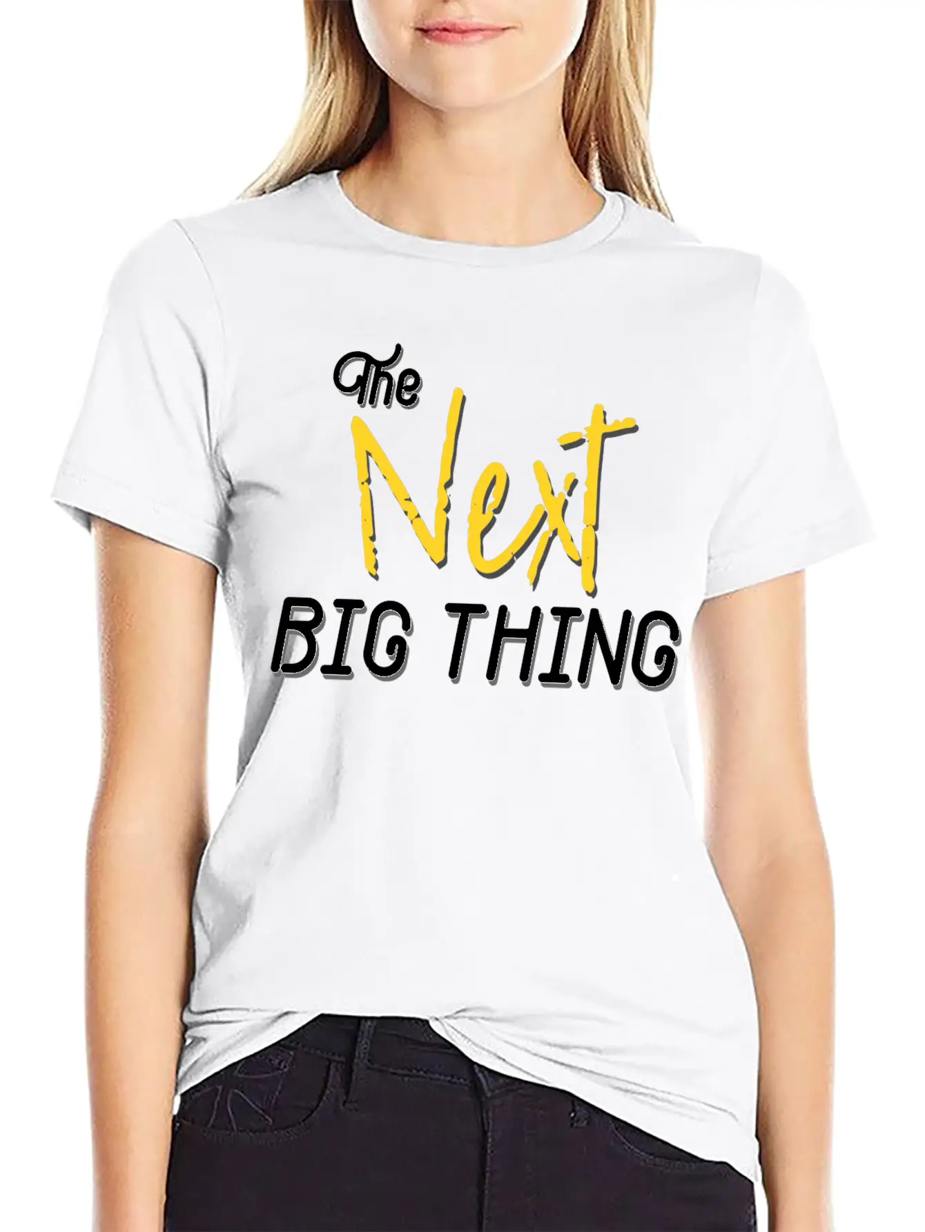 The Next Big Thing Classic Cotton Tee – Unisex Comfort For Any Season