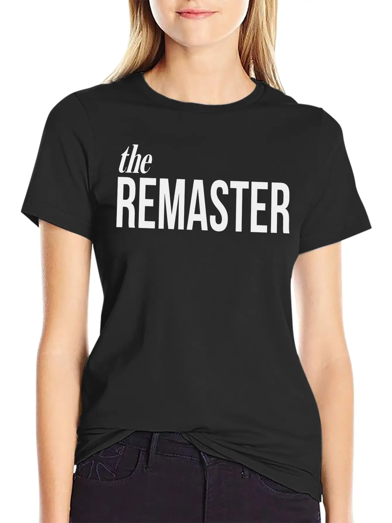 The Remaster / The Master Father And Son Motif Classic Cotton Tee – Unisex Comfort For Any Season