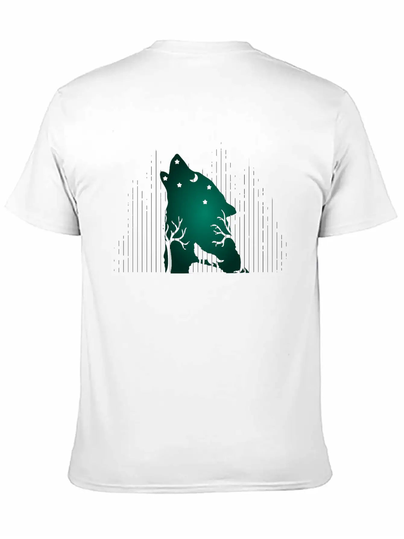 The Strange Lonely Simple Wolf Stylish Everyday T-Shirt – Unisex Basic Cotton Tee