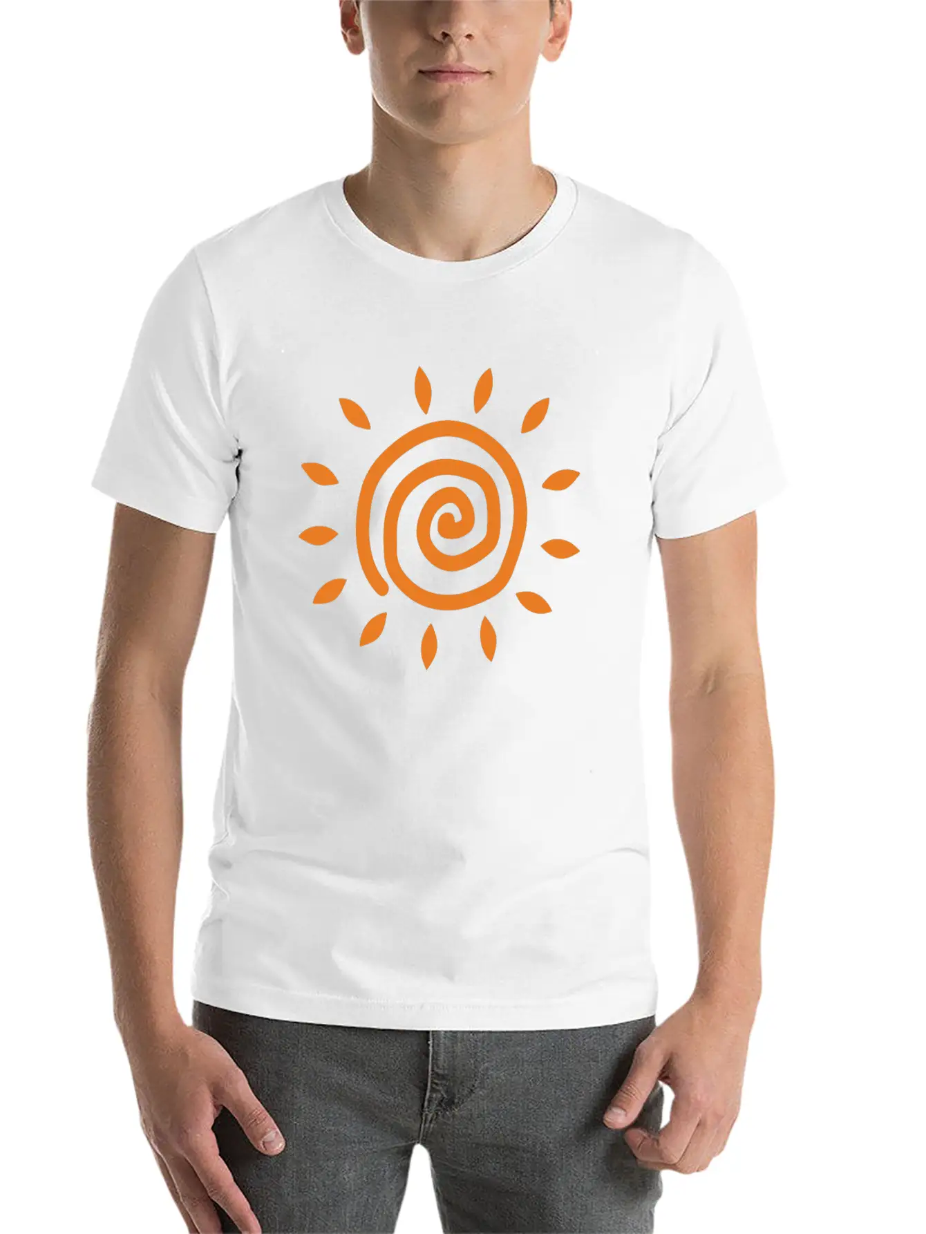 The Sun (Cartoon) Stylish Everyday T-Shirt – Unisex Basic Cotton Tee