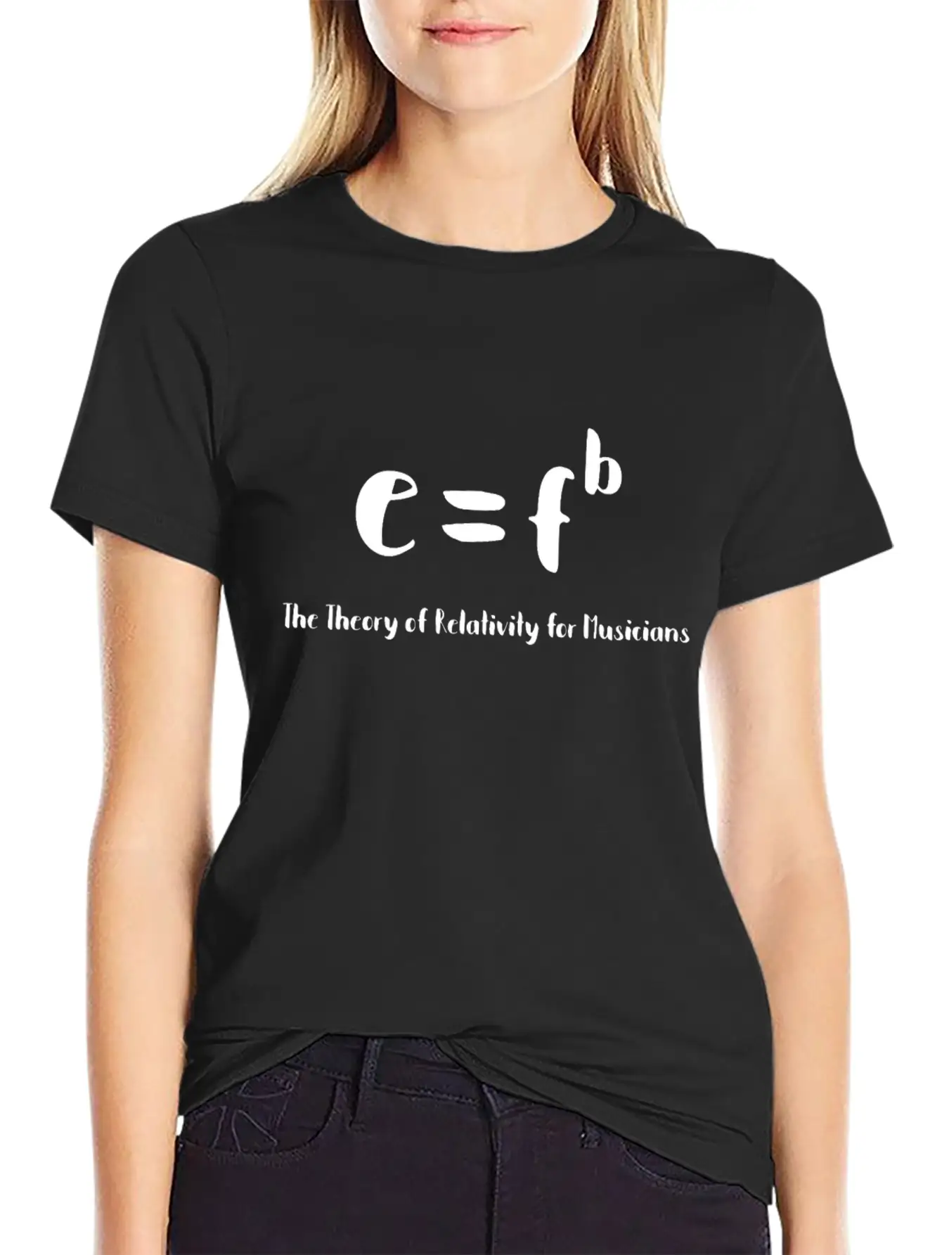 The Theory Of Relativity For Musicians Musical Basic Graphic T-Shirt – Daily Comfort In Soft Cotton
