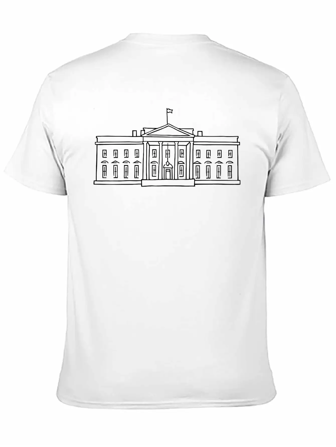 The White House Stylish Everyday T-Shirt – Unisex Basic Cotton Tee