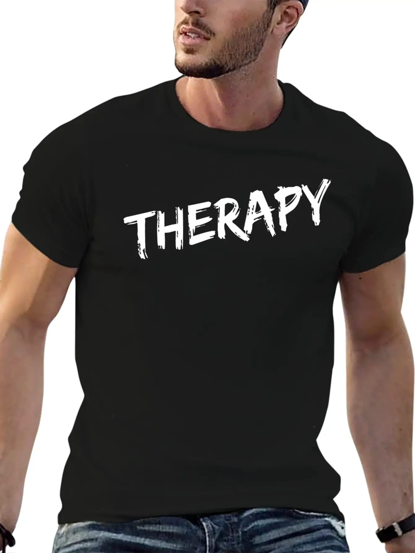 Therapy Stylish Everyday T-Shirt – Unisex Basic Cotton Tee