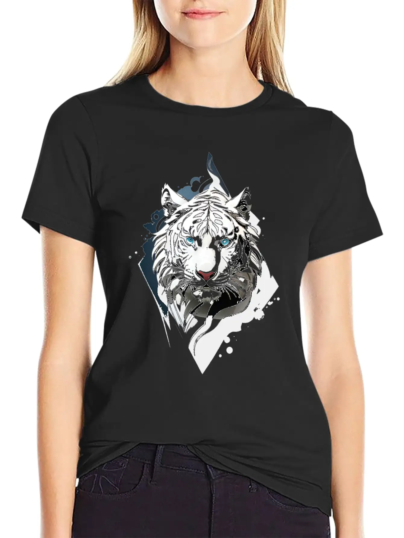 Tiger Casual Graphic T-Shirt – Simple And Comfortable Daily Wear