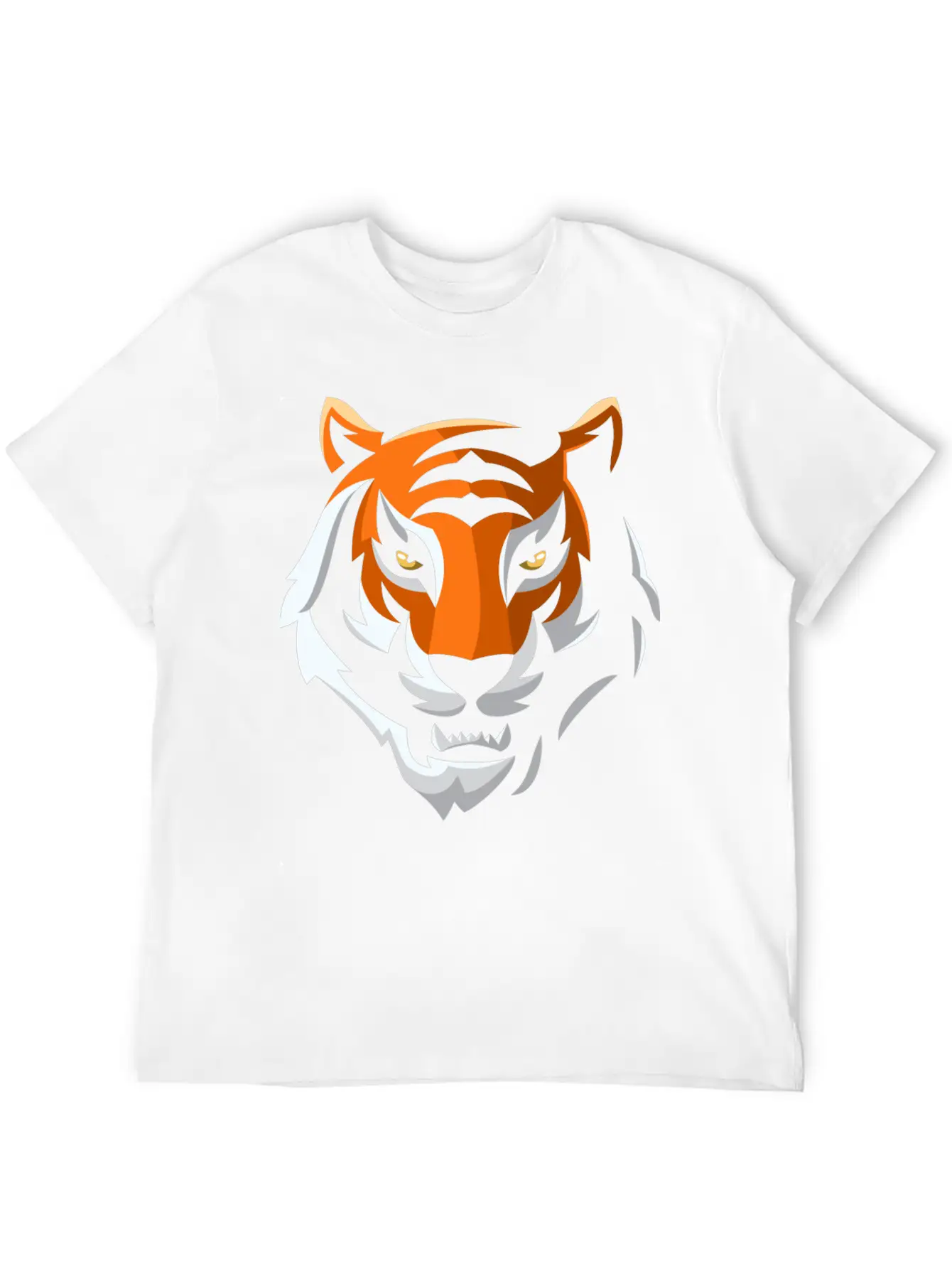 Tiger Hear, Tiger Logo, Mascot Basic Graphic T-Shirt – Daily Comfort In Soft Cotton