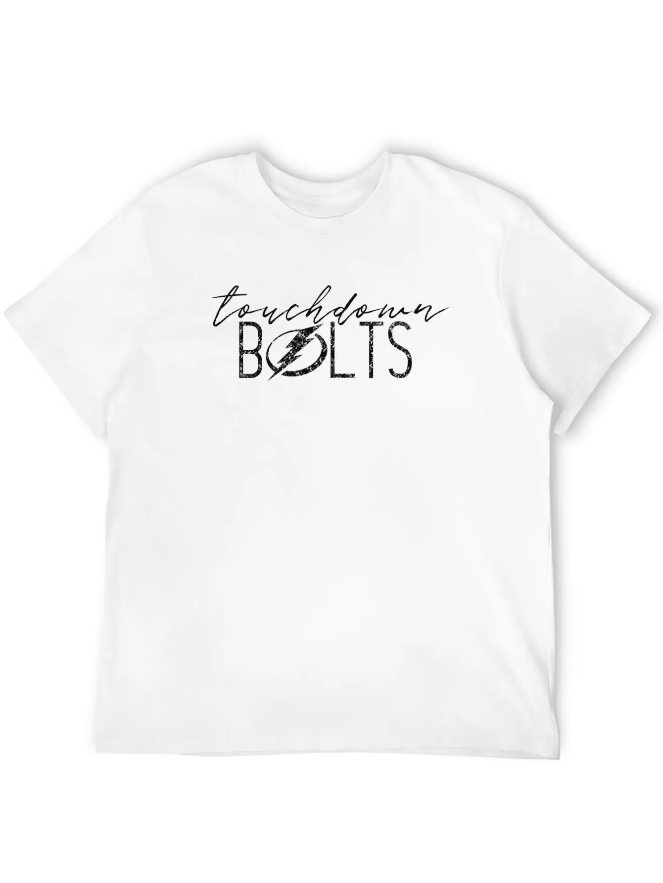 Touchdown Bolts Stylish Everyday T-Shirt – Unisex Basic Cotton Tee