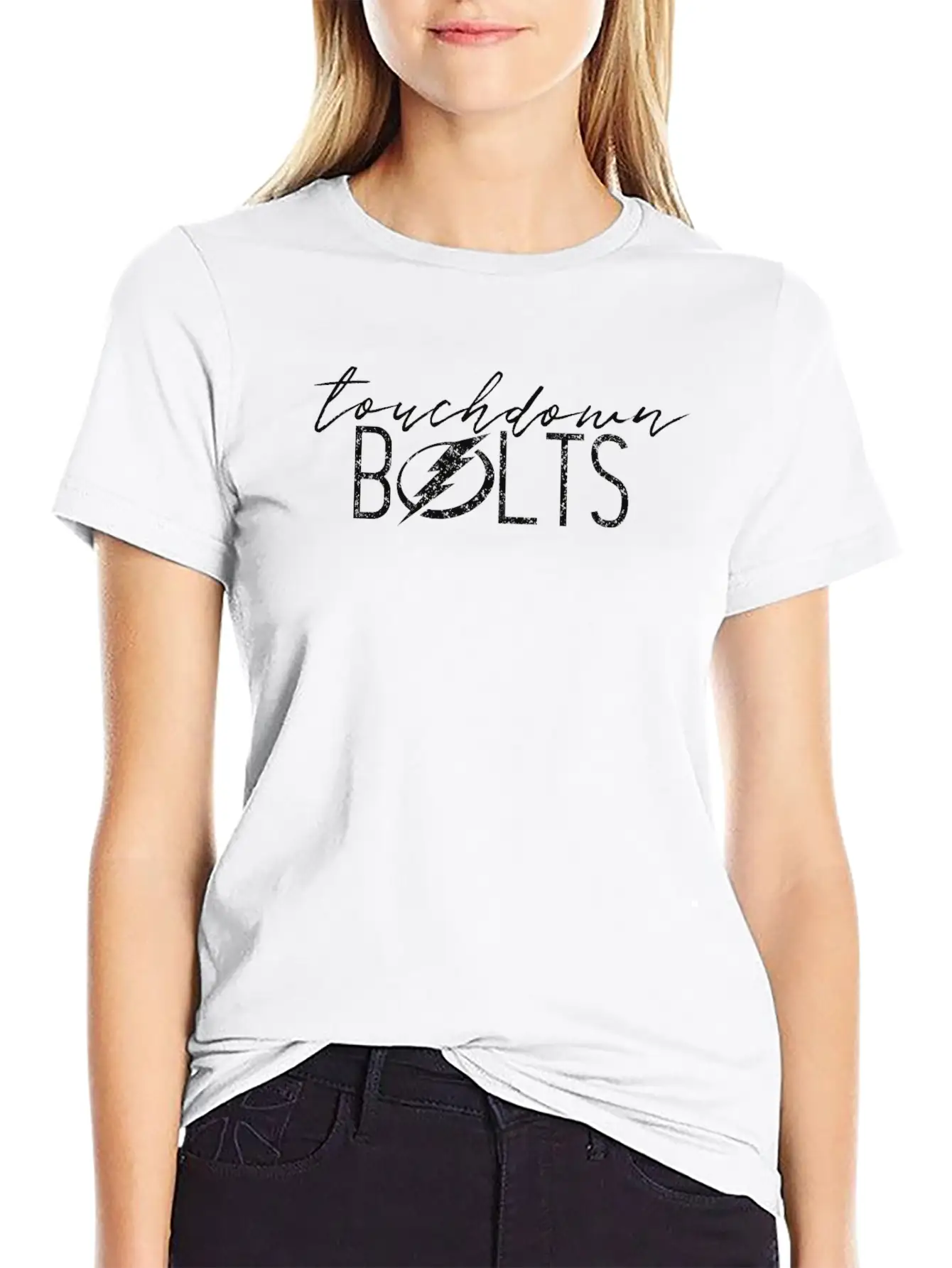 Touchdown Bolts Stylish Everyday T-Shirt – Unisex Basic Cotton Tee