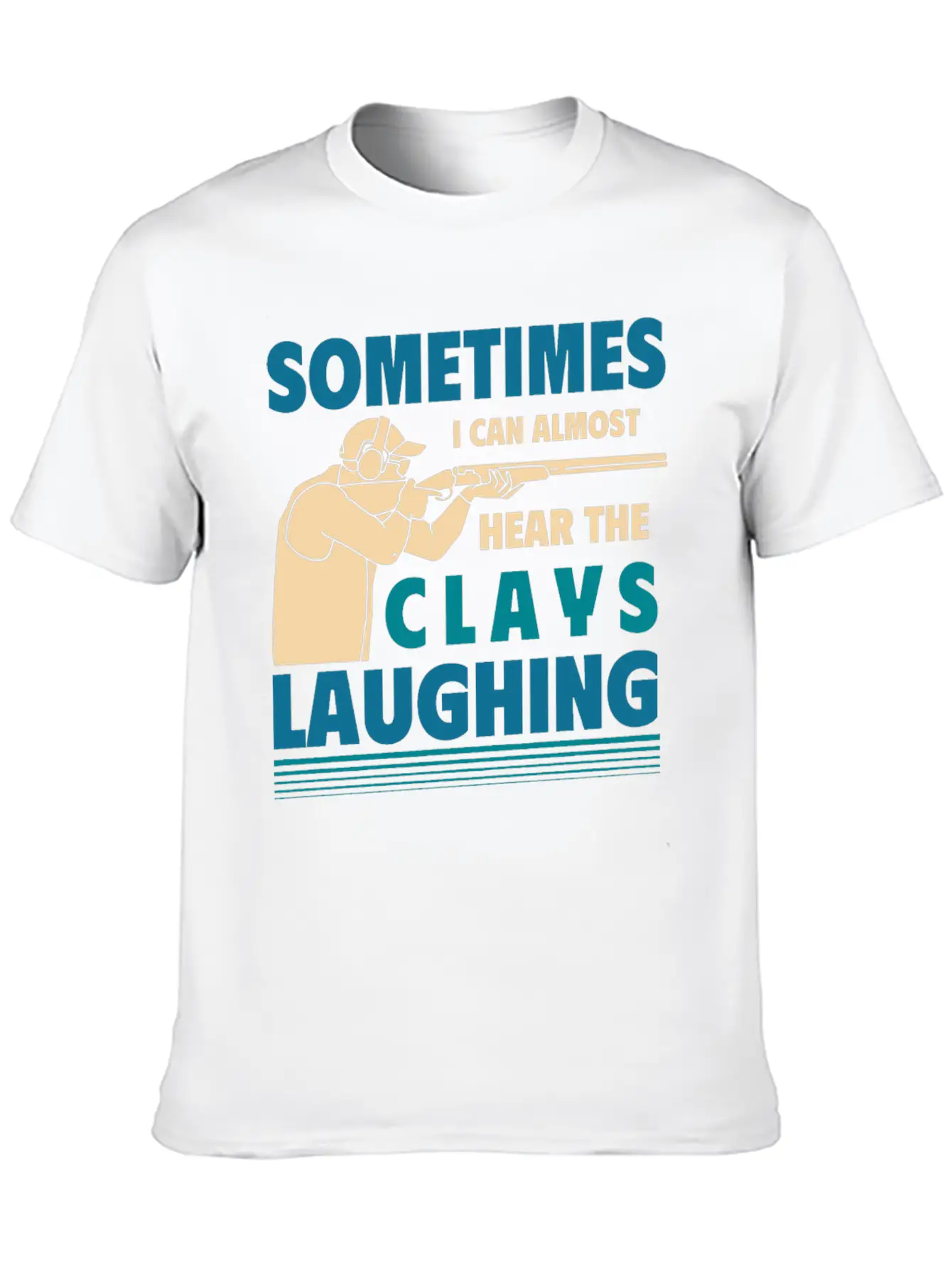 Trap Shooting, Clay Stylish Everyday T-Shirt – Unisex Basic Cotton Tee