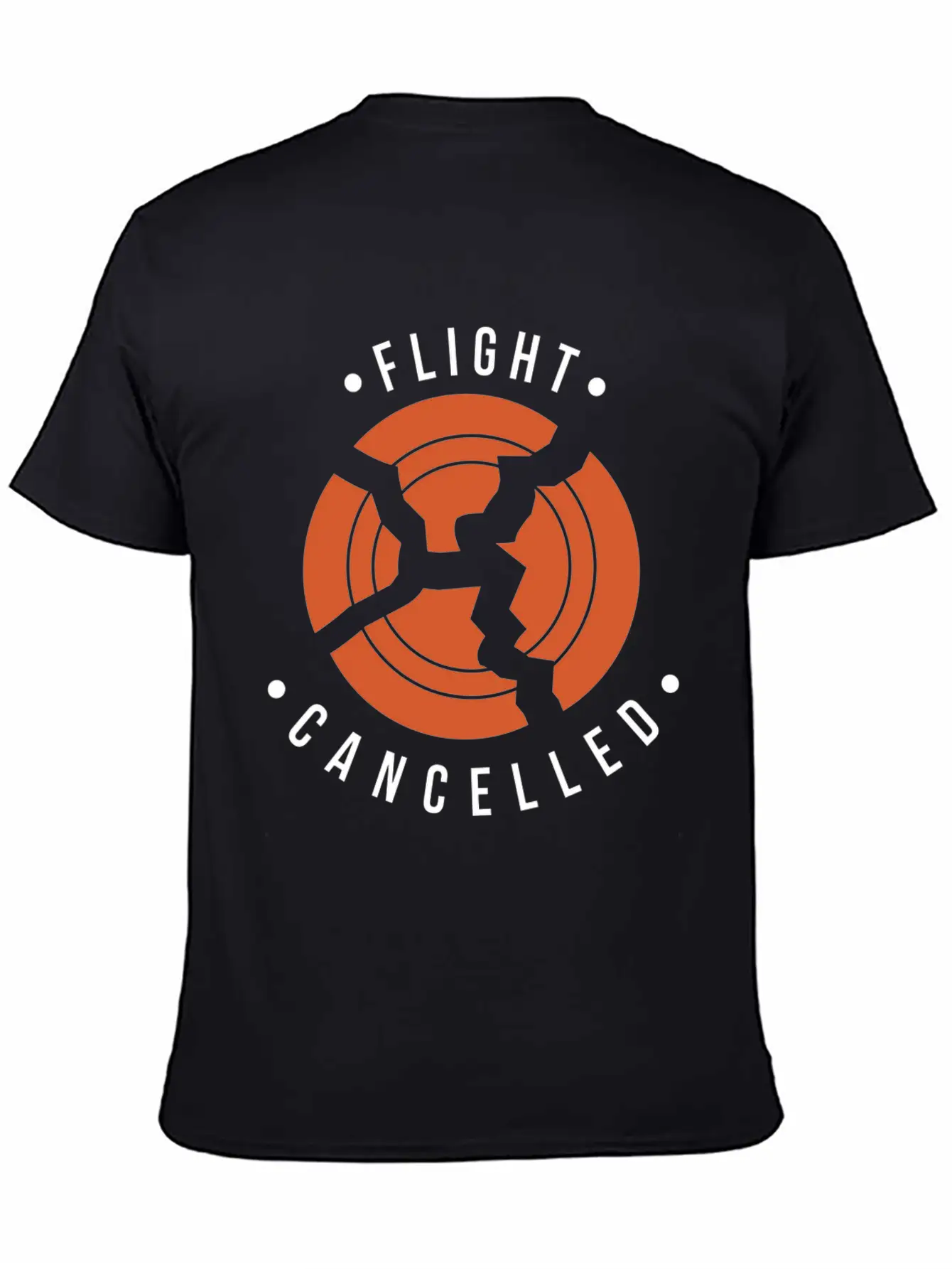 Trap Shooting Flight Cancelled Basic Graphic T-Shirt – Daily Comfort In Soft Cotton