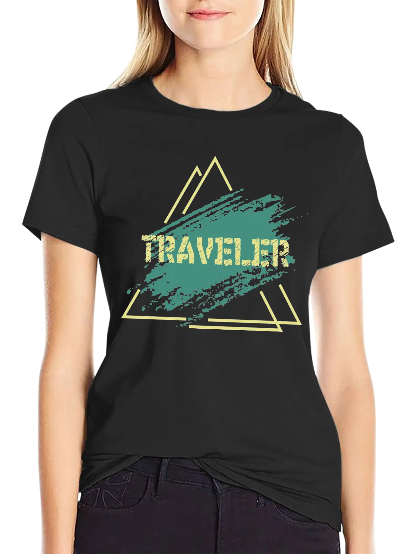 Traveler Basic Graphic T-Shirt – Daily Comfort In Soft Cotton