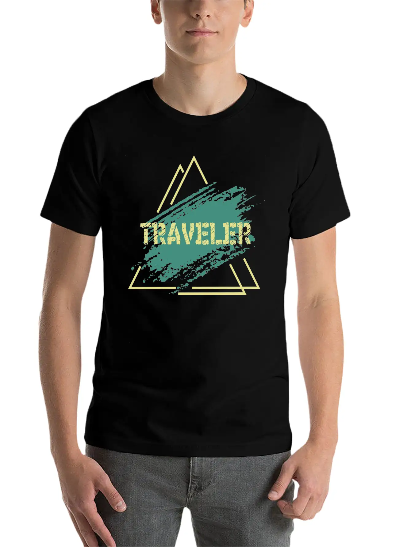 Traveler Basic Graphic T-Shirt – Daily Comfort In Soft Cotton