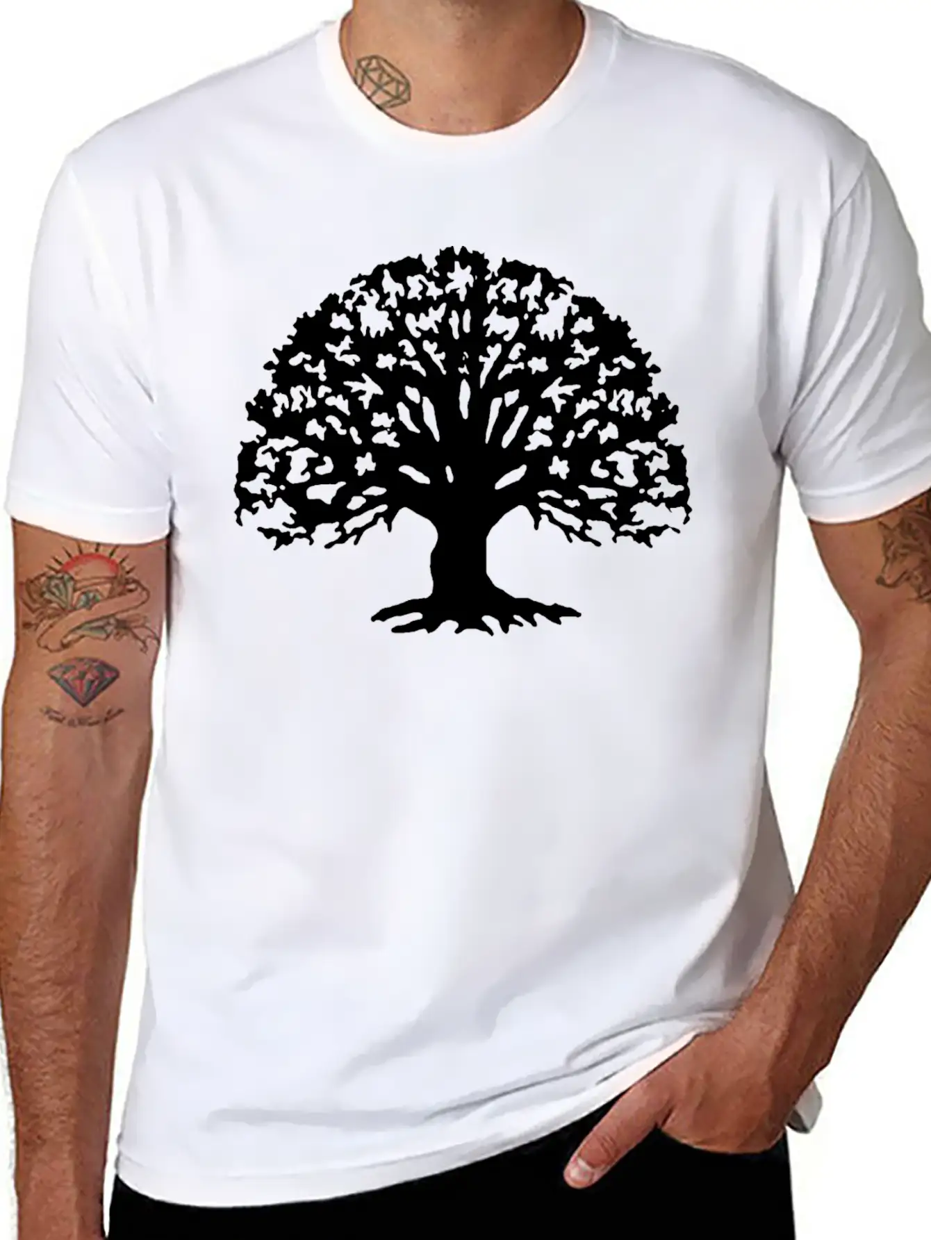 Tree Basic Graphic T-Shirt – Daily Comfort In Soft Cotton