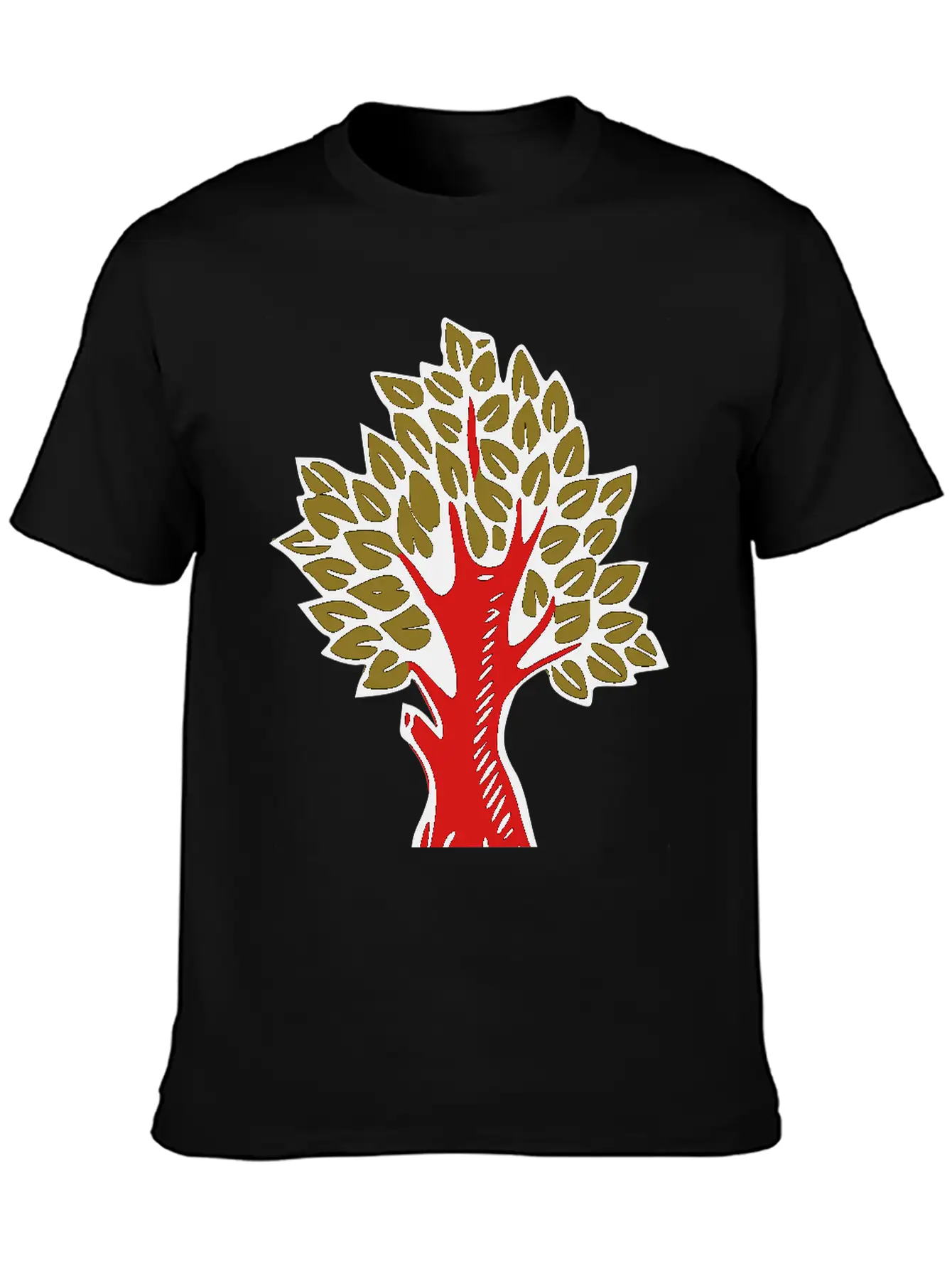 Tree Colour Stylish Everyday T-Shirt – Unisex Basic Cotton Tee