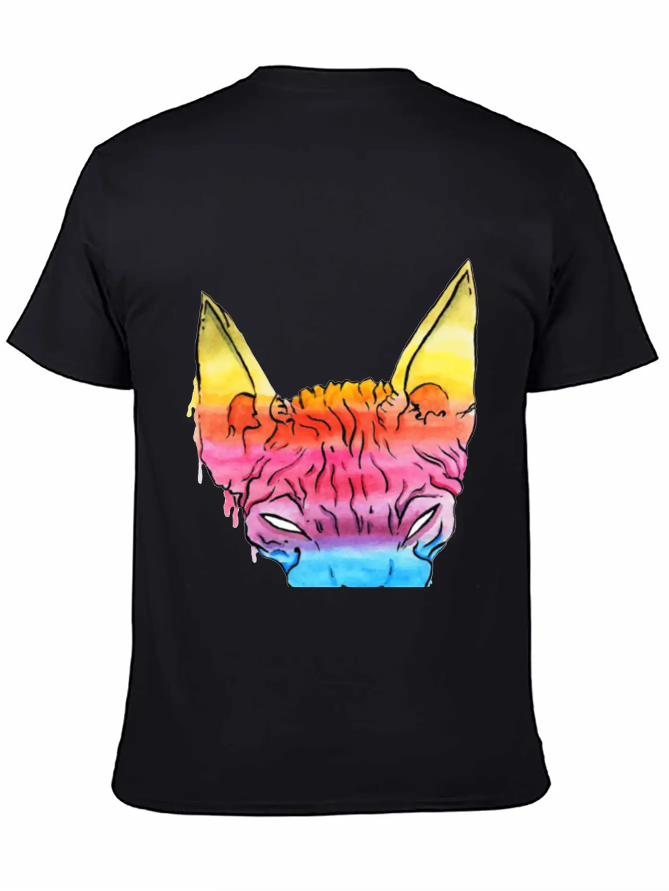 Tripping Pastel Character Basic Graphic T-Shirt – Daily Comfort In Soft Cotton