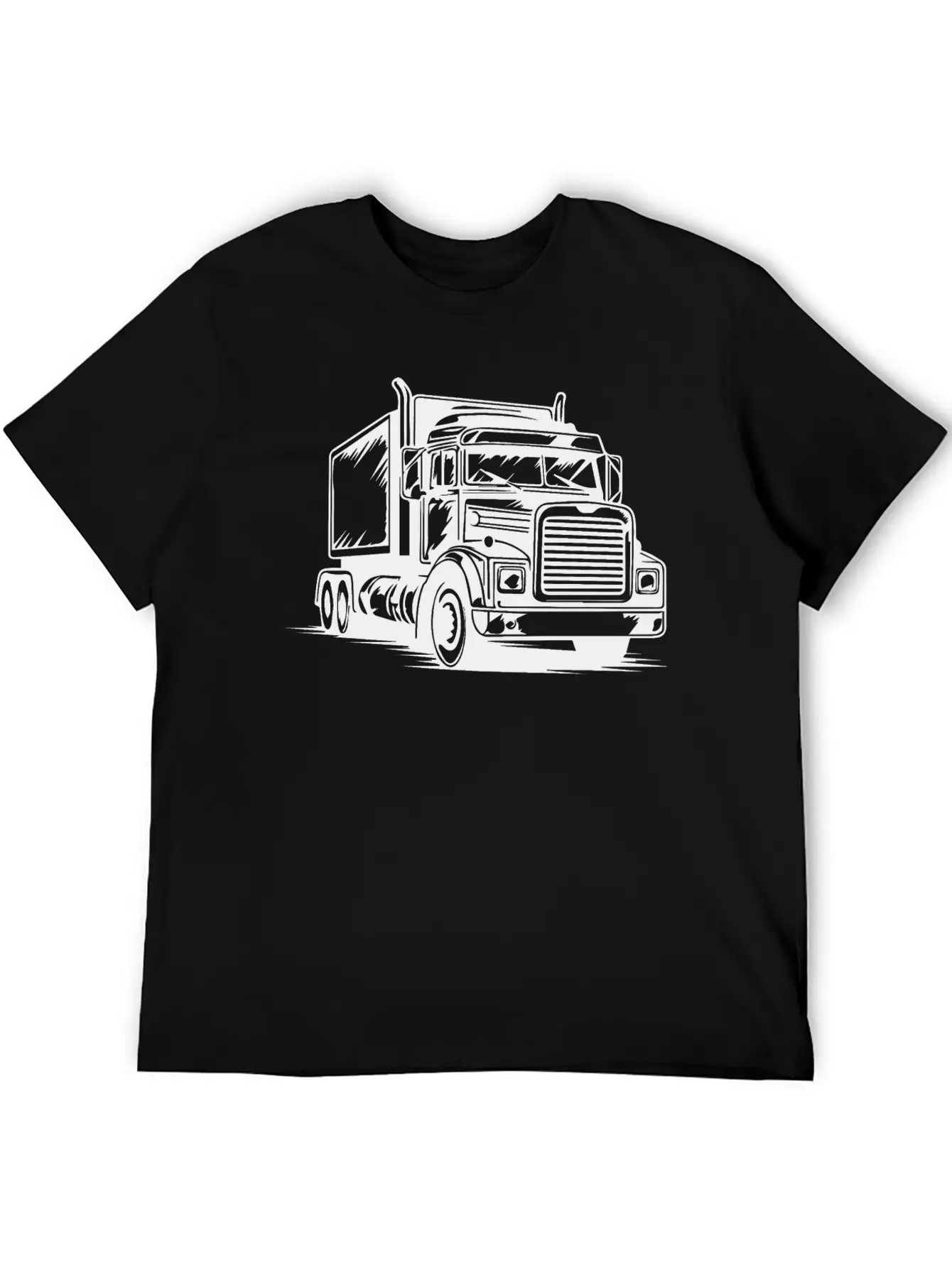 Truck Driver Classic Cotton Tee – Unisex Comfort For Any Season