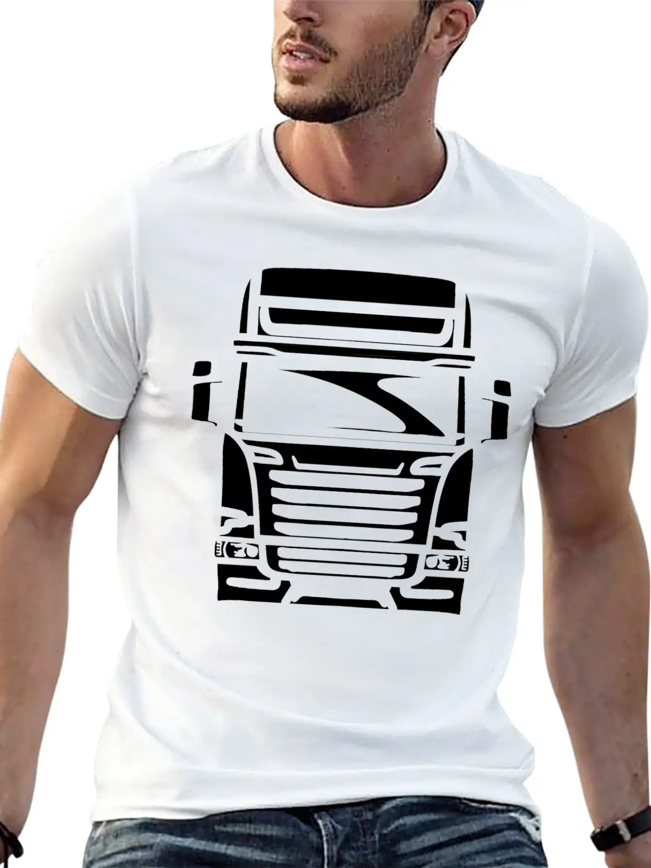 Truck Driver Truck Driver Basic Graphic T-Shirt – Daily Comfort In Soft Cotton