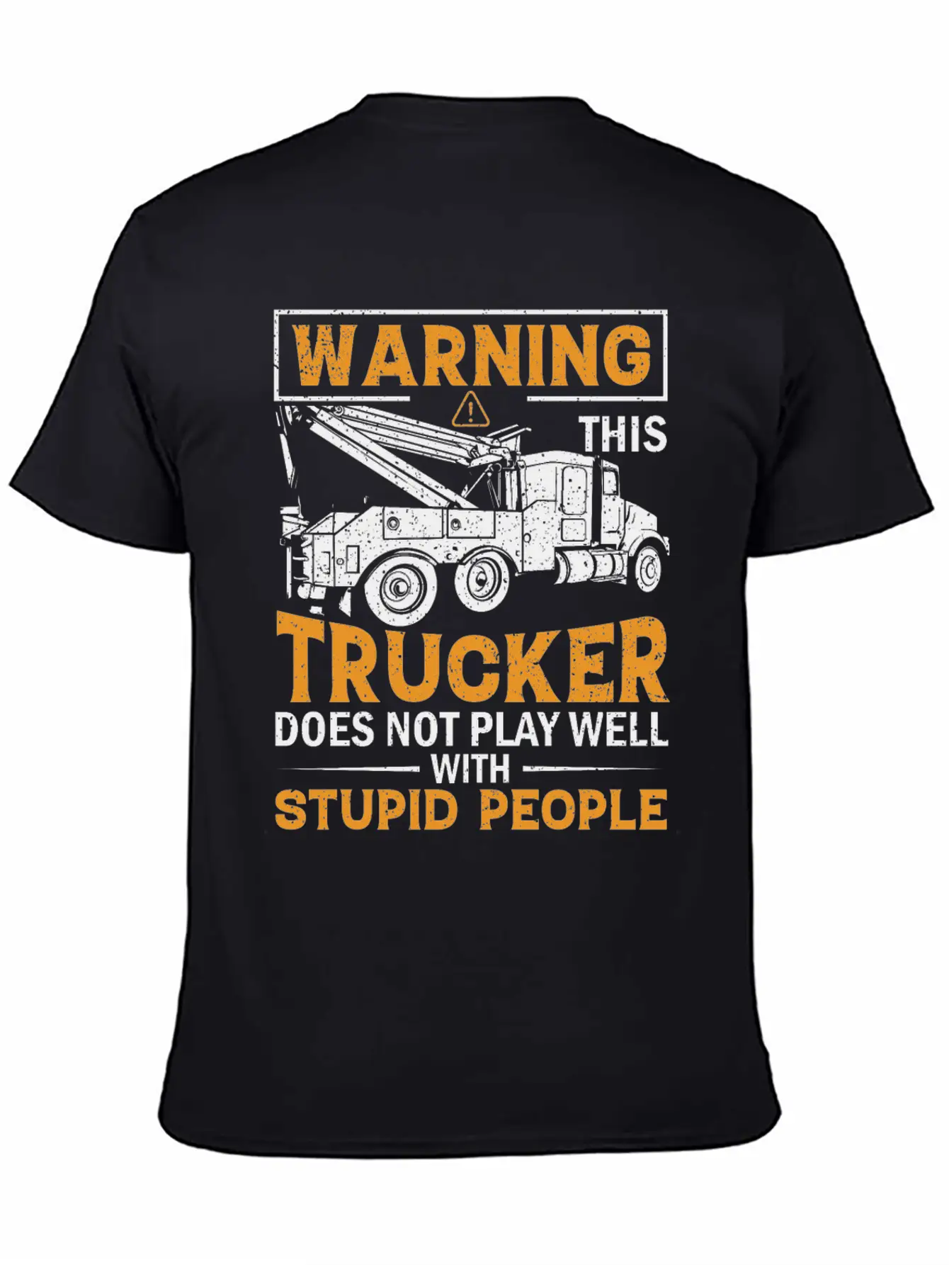 Trucker Truck Driver 2 Basic Graphic T-Shirt – Daily Comfort In Soft Cotton