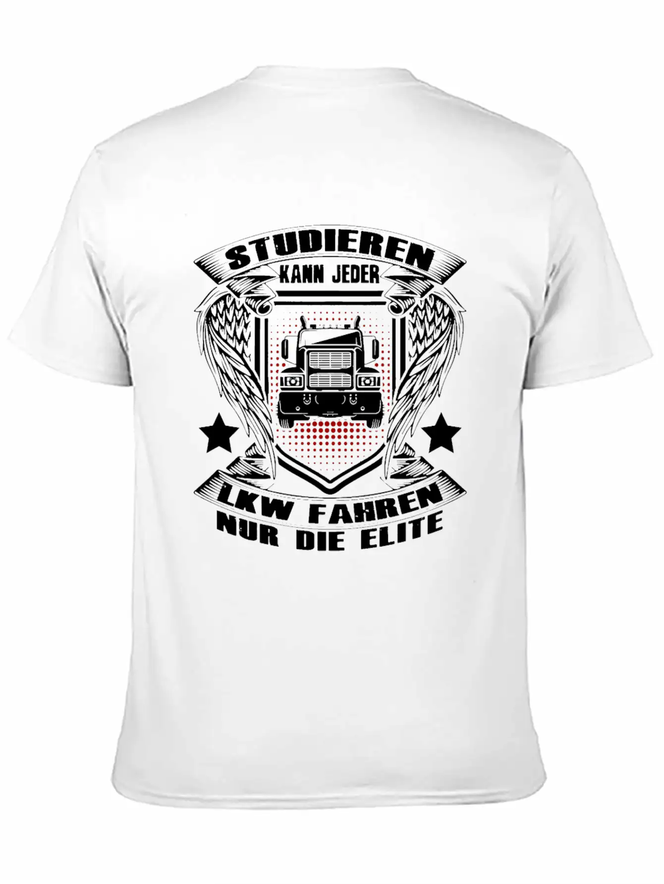 Trucker Truck Driver Relaxed Everyday Tee – Lightweight And Durable Cotton