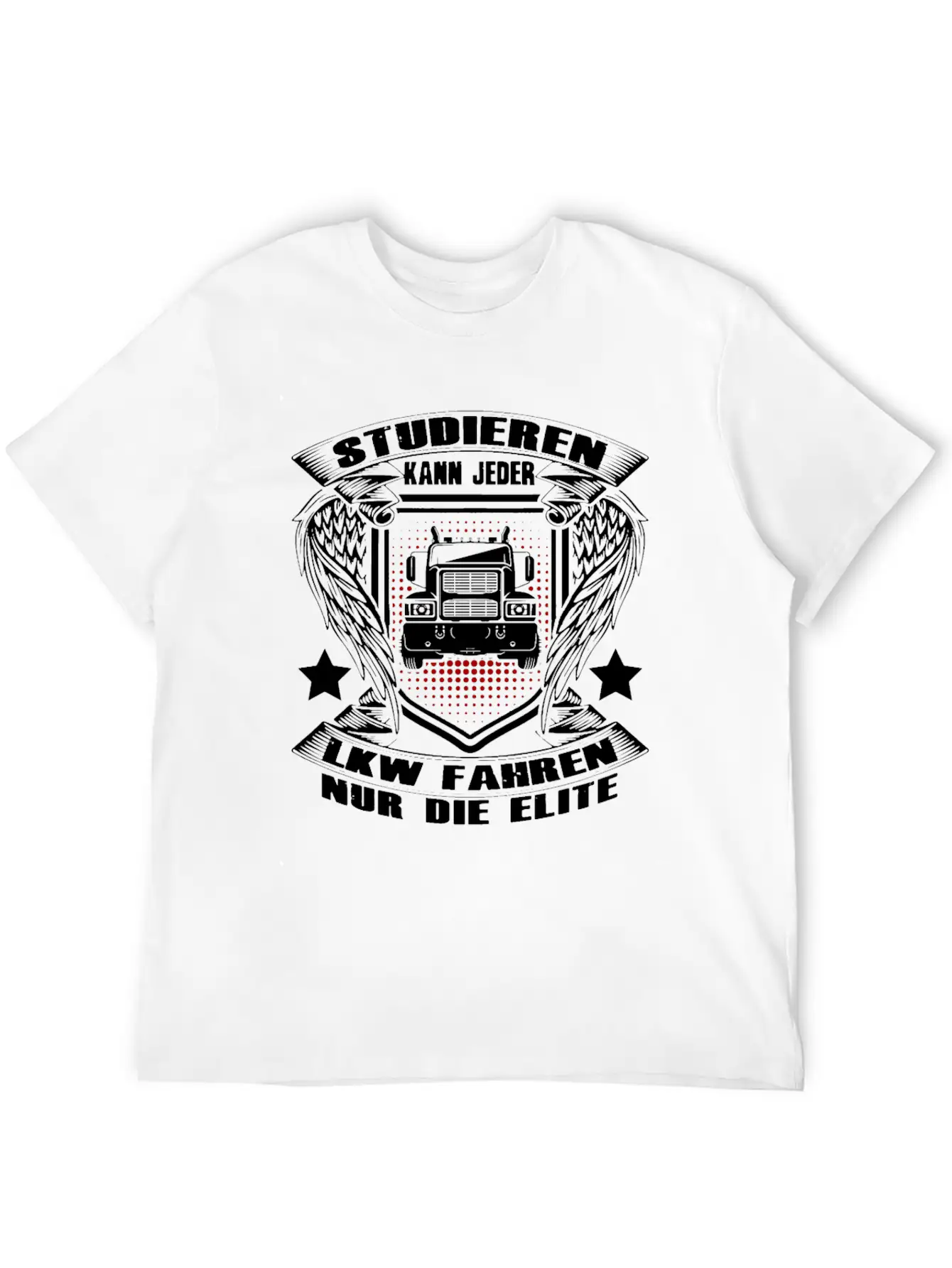 Trucker Truck Driver Relaxed Everyday Tee – Lightweight And Durable Cotton