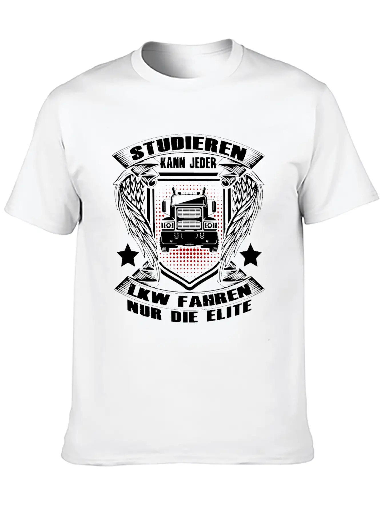 Trucker Truck Driver Relaxed Everyday Tee – Lightweight And Durable Cotton