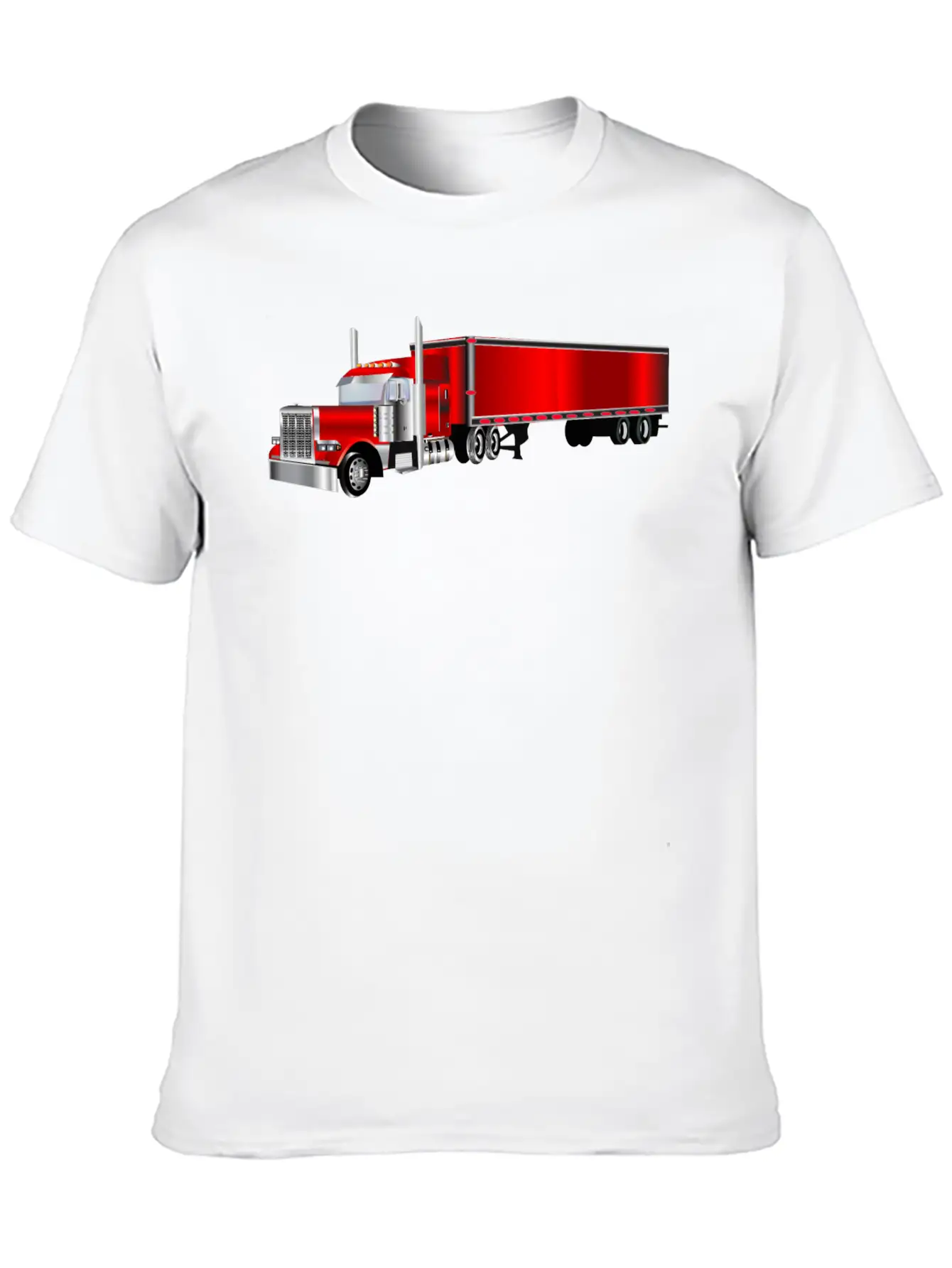 Trucking Breathable Graphic T-Shirt – Perfect For Casual Days