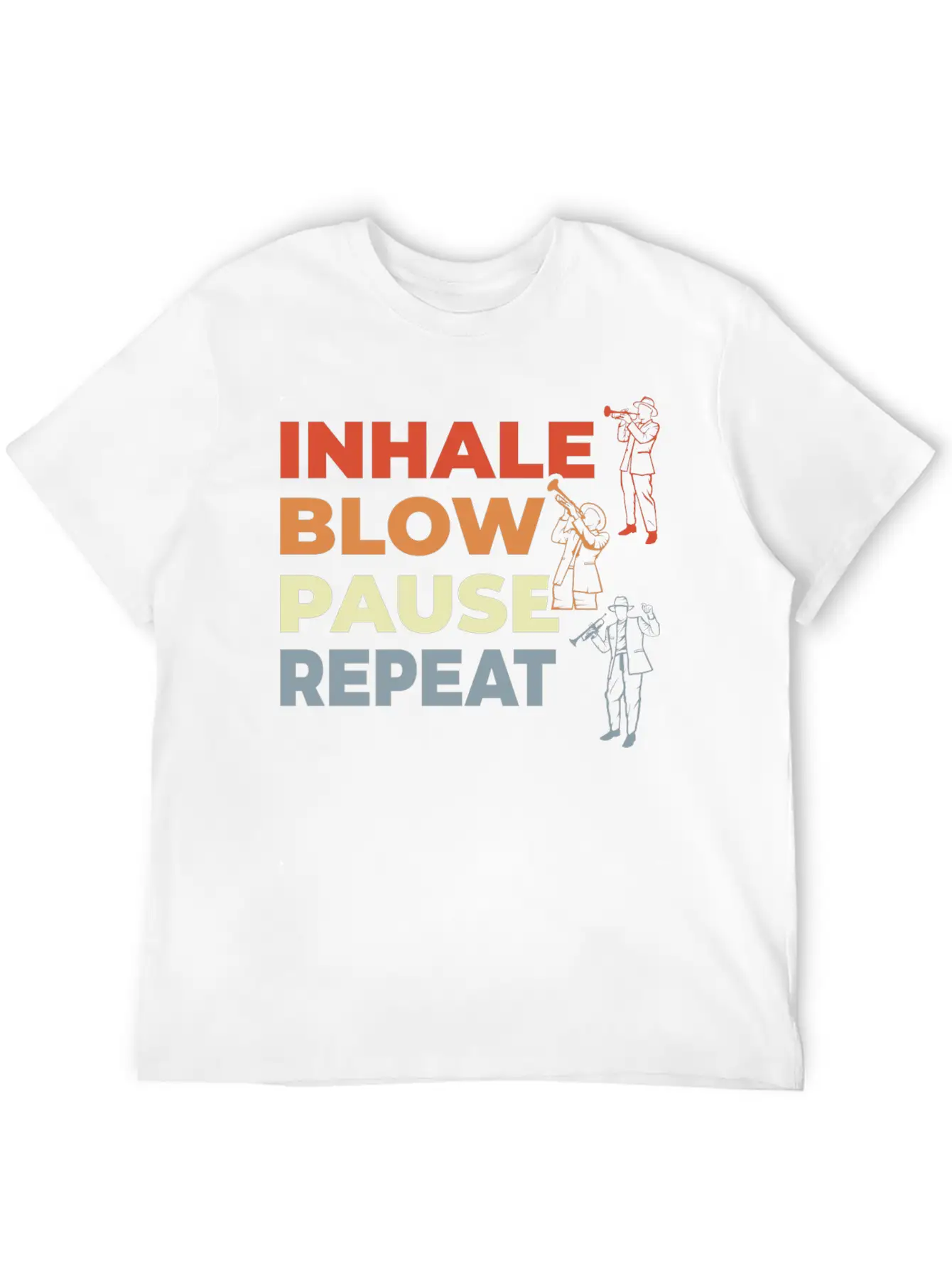 Trumpet Saying Stylish Everyday T-Shirt – Unisex Basic Cotton Tee