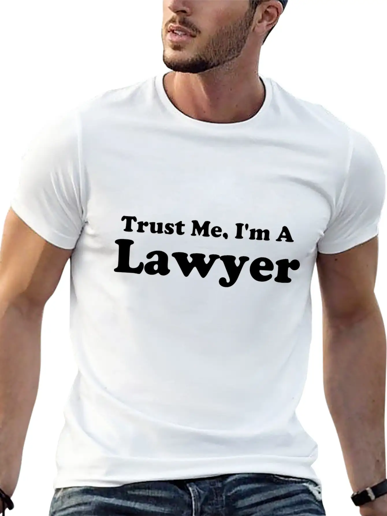 Trust Me, I'm A Lawyer Stylish Everyday T-Shirt – Unisex Basic Cotton Tee