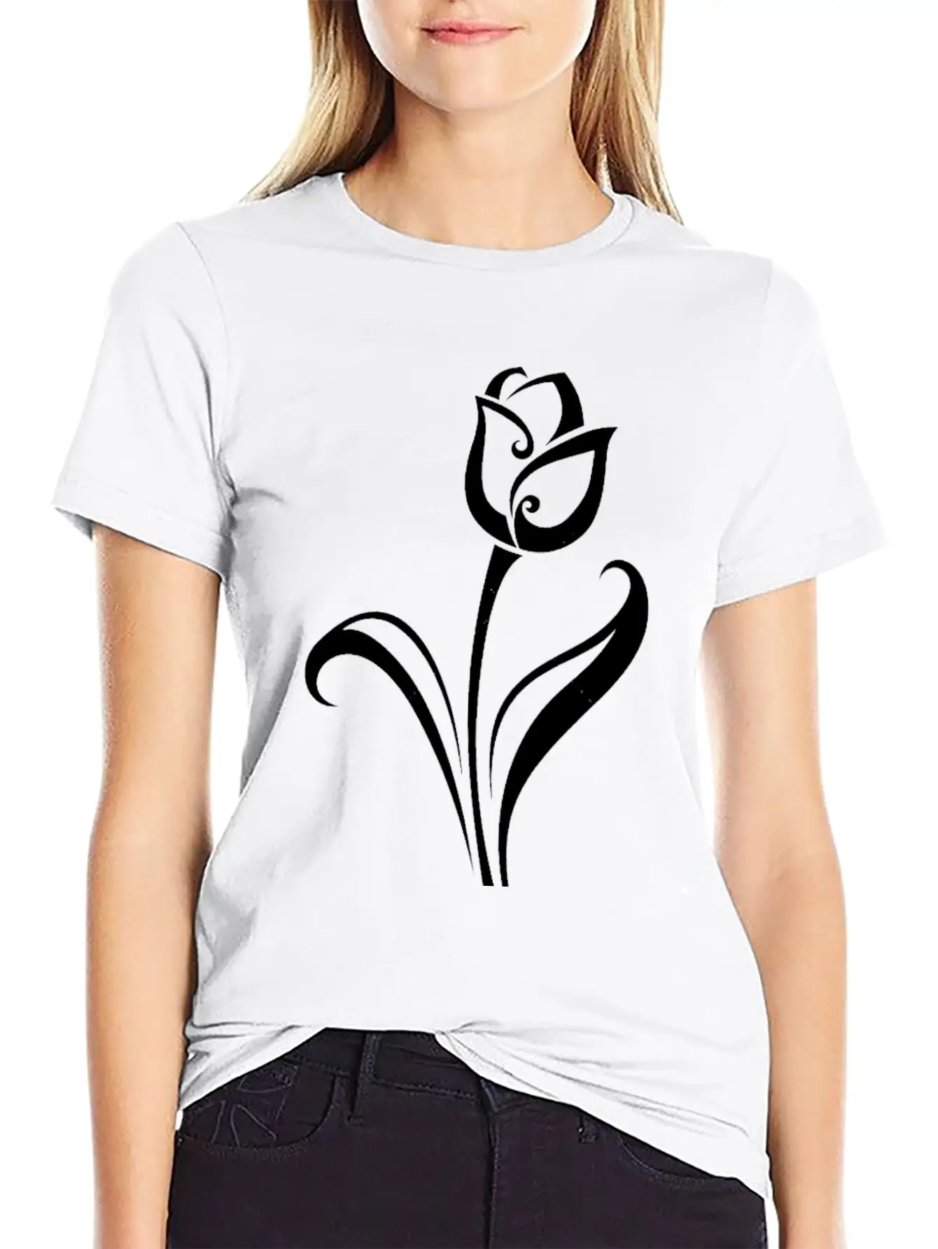Tulip Stylish Everyday T-Shirt – Unisex Basic Cotton Tee