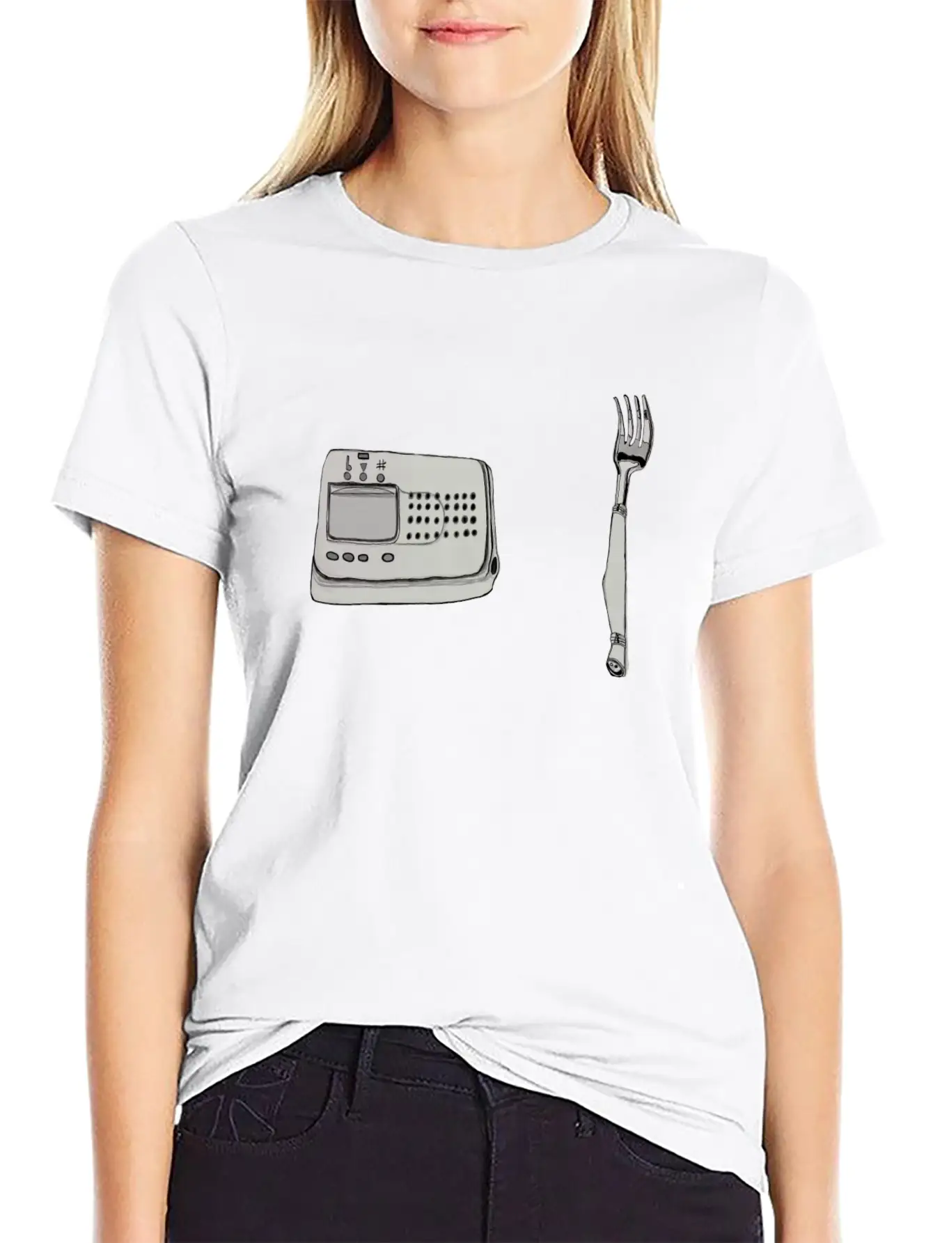 Tuner & Fork Stylish Everyday T-Shirt – Unisex Basic Cotton Tee