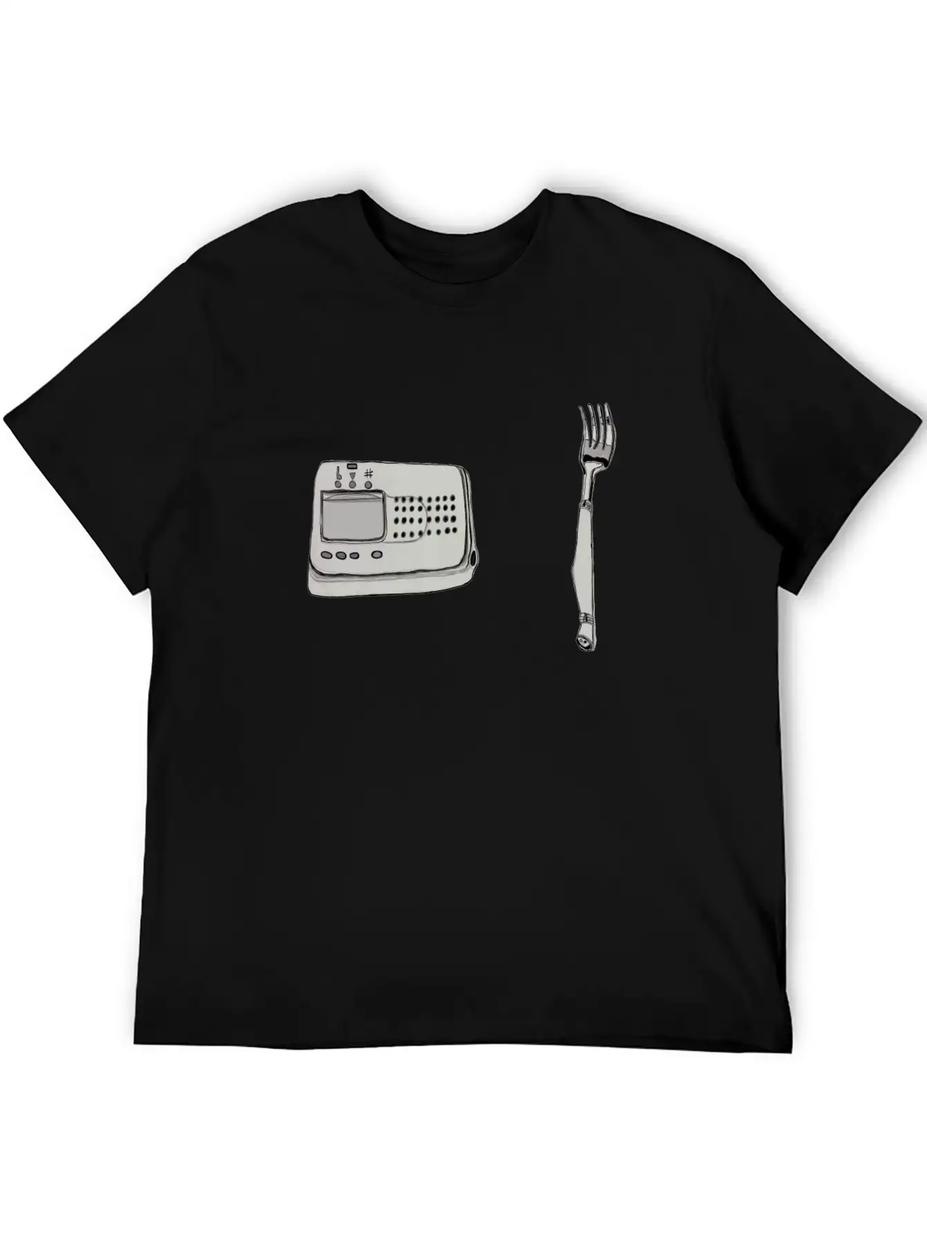 Tuner & Fork Stylish Everyday T-Shirt – Unisex Basic Cotton Tee
