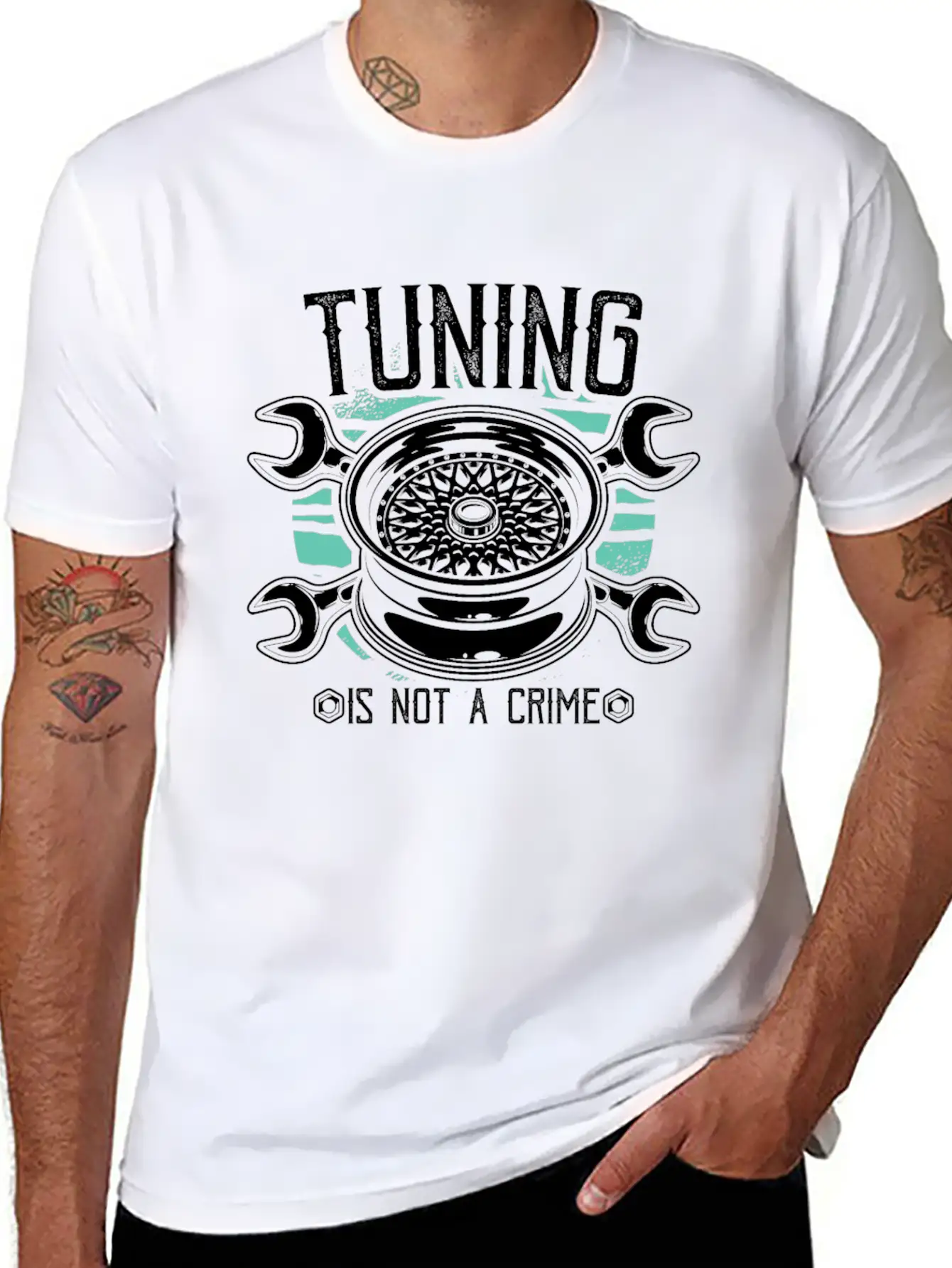 Tuning Auto Tuning Car Tuning Tuning Gifts Stylish Everyday T-Shirt – Unisex Basic Cotton Tee