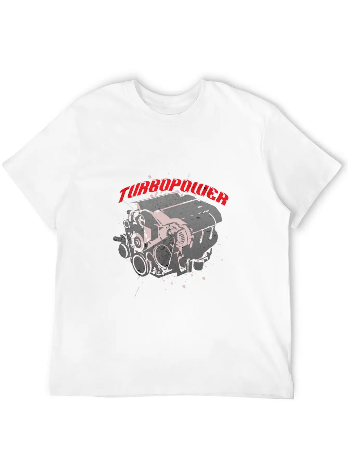 Turbo Power Car Travel Drive Ride Road Motor Gift Stylish Everyday T-Shirt – Unisex Basic Cotton Tee