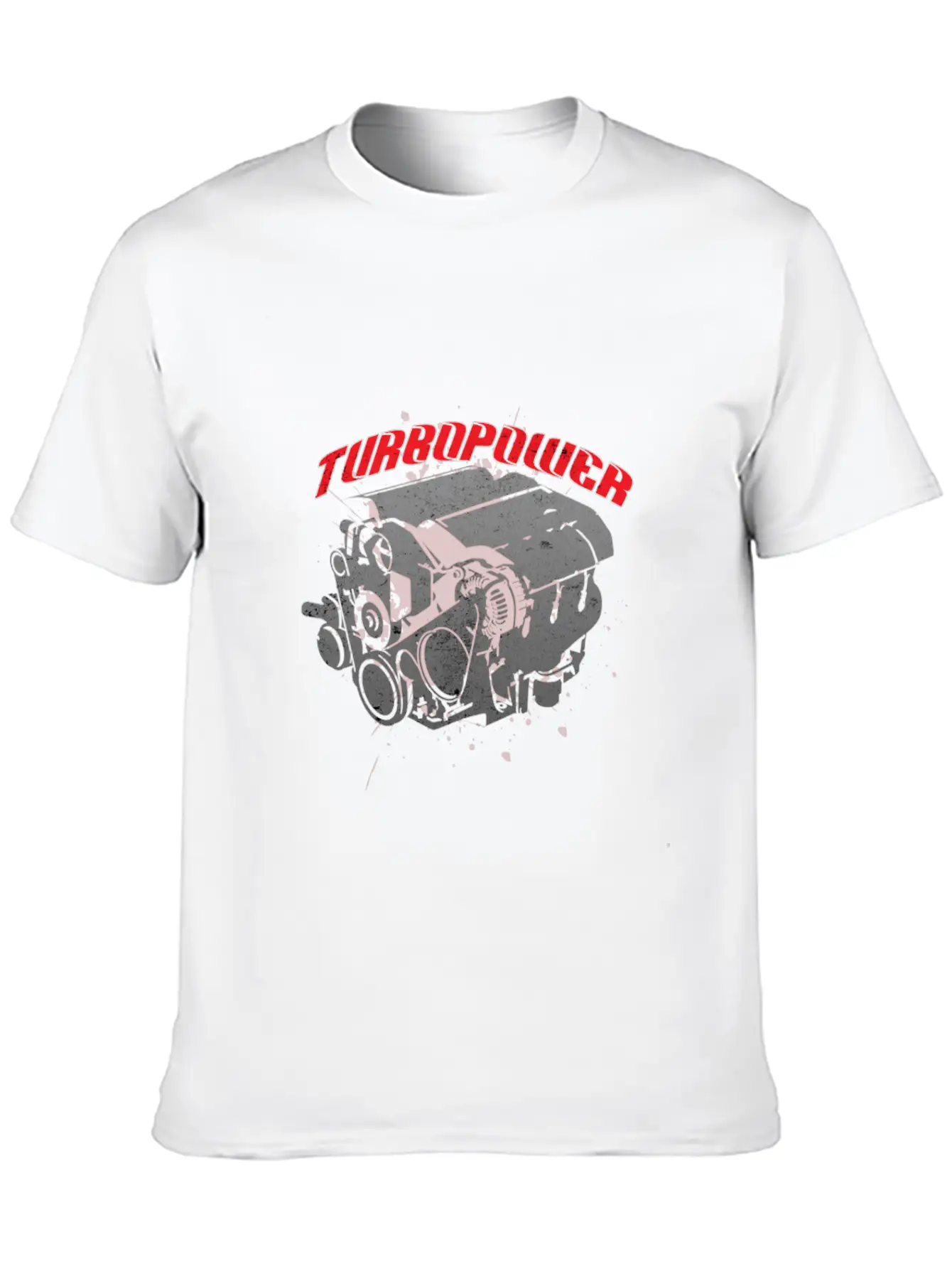 Turbo Power Car Travel Drive Ride Road Motor Gift Stylish Everyday T-Shirt – Unisex Basic Cotton Tee
