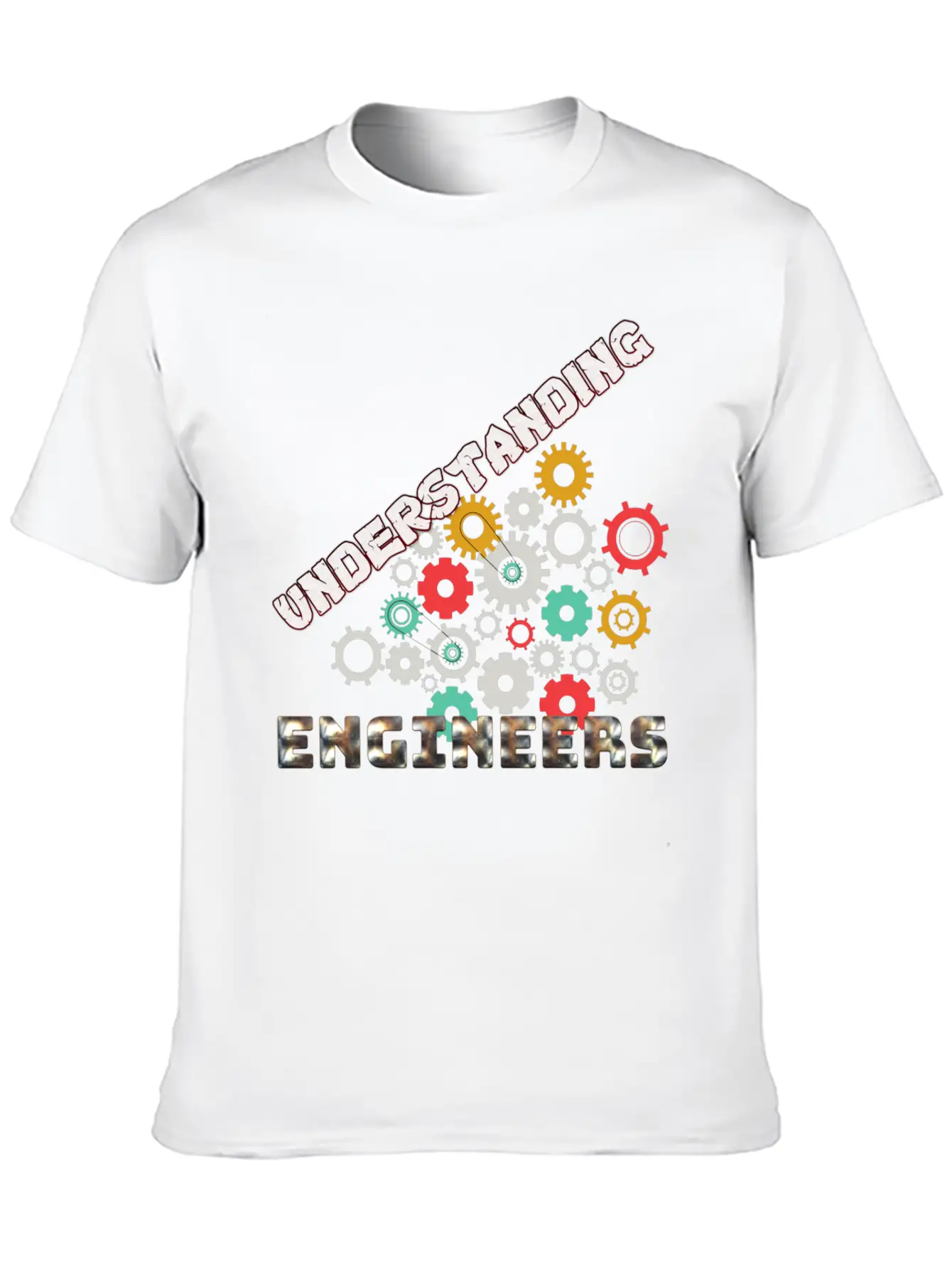 Understanding Engineers 01 Lightweight Cotton T-Shirt – Daily Comfort Graphic Shirt