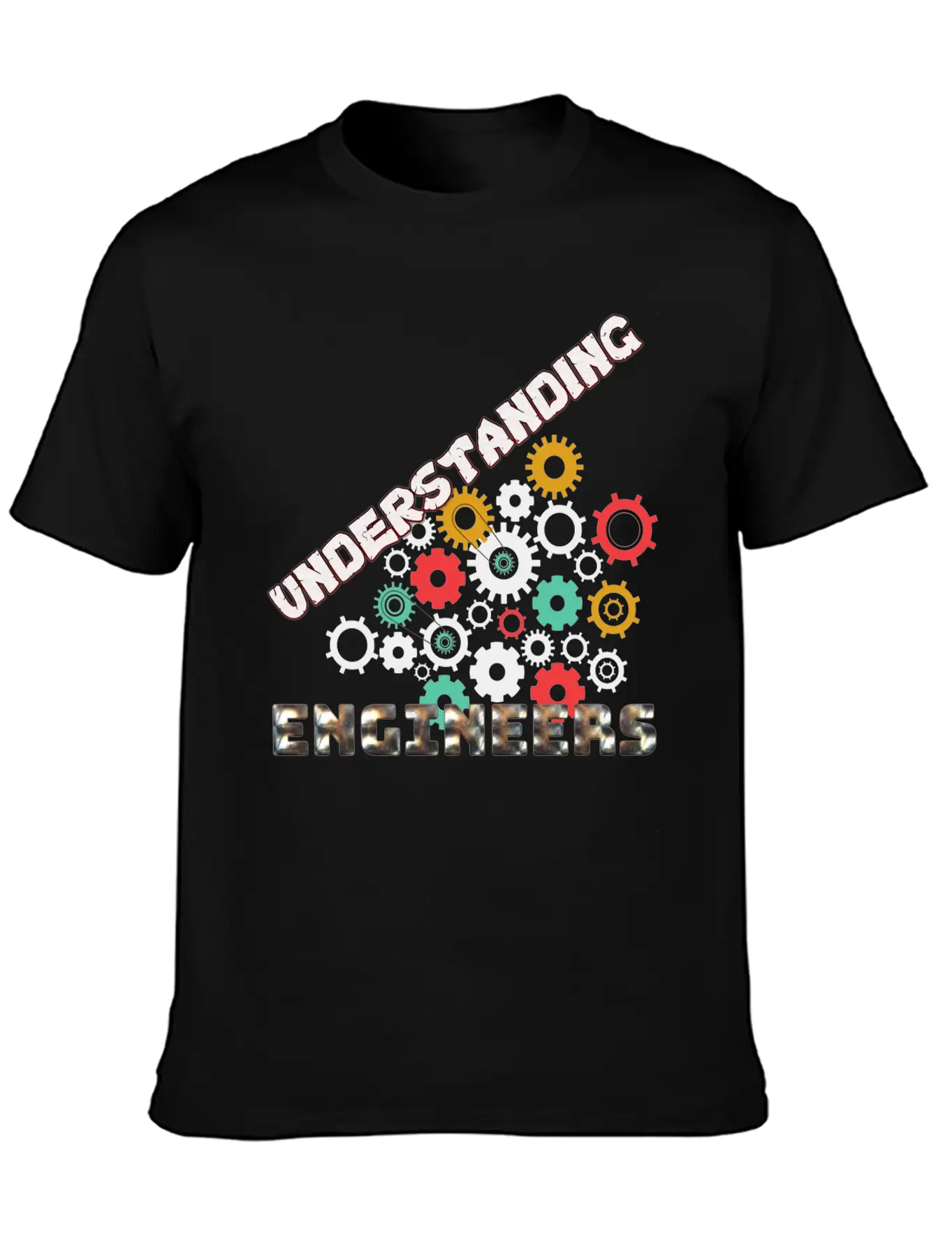 Understanding Engineers 01 Lightweight Cotton T-Shirt – Daily Comfort Graphic Shirt