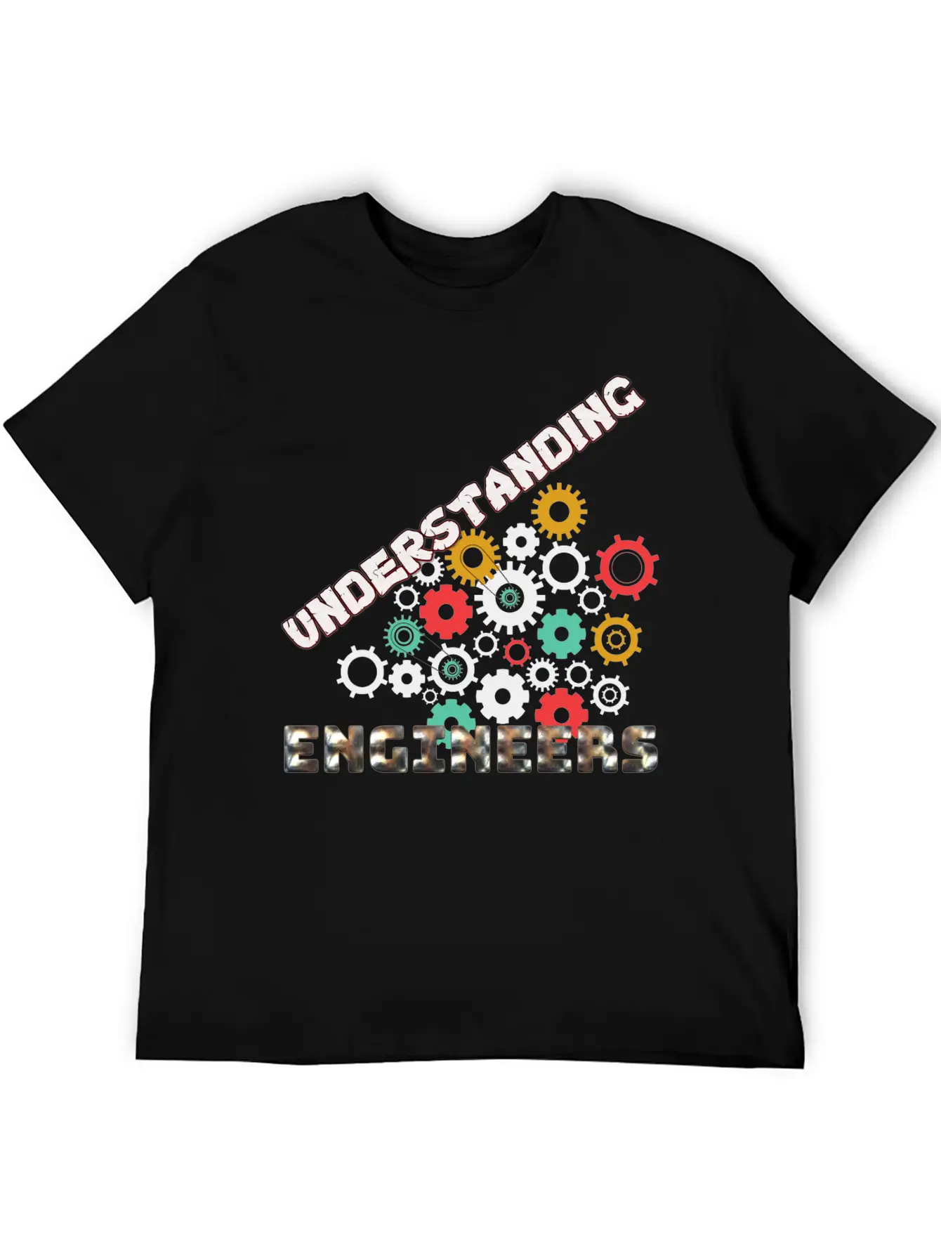Understanding Engineers 01 Lightweight Cotton T-Shirt – Daily Comfort Graphic Shirt