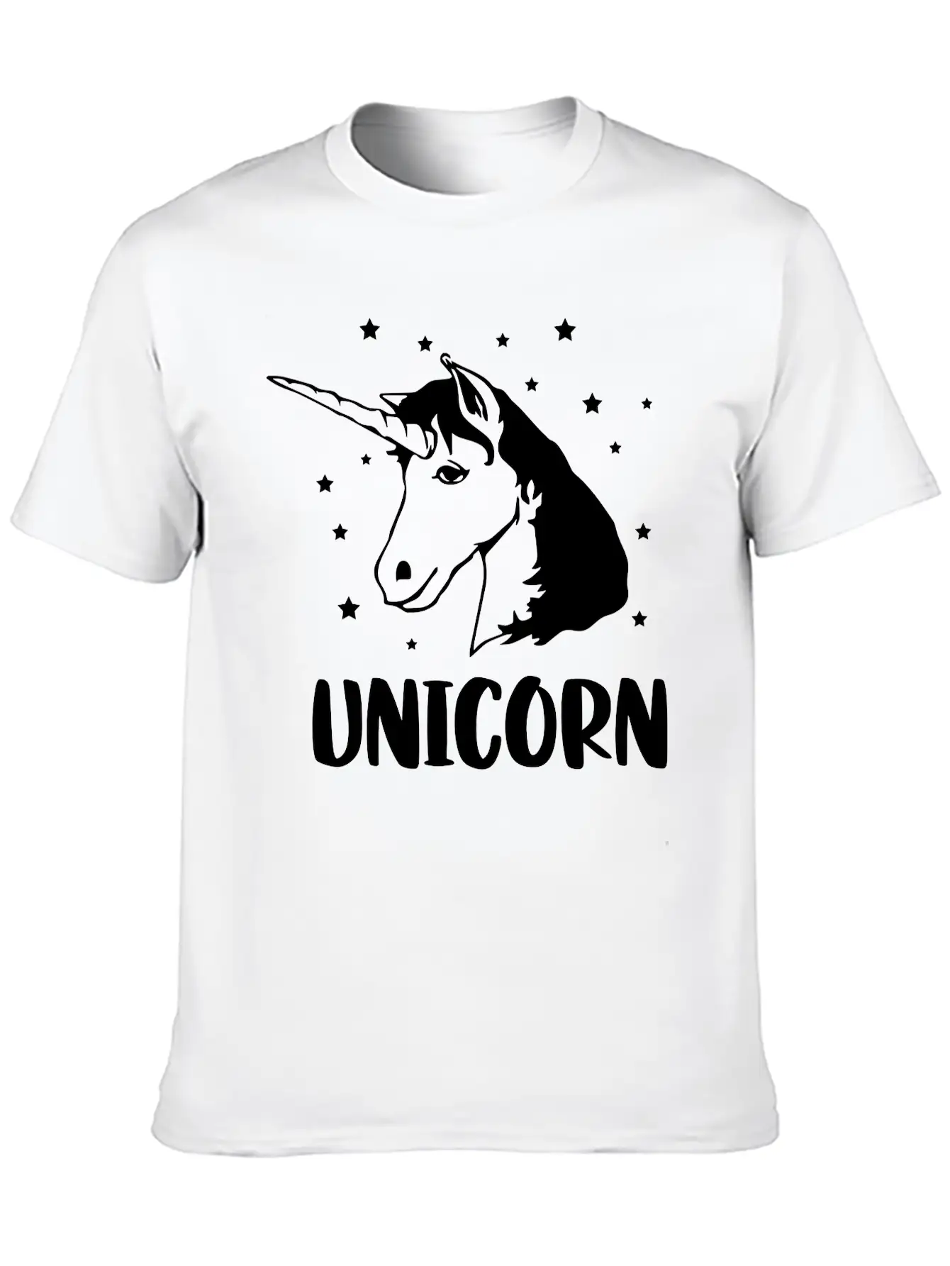 Unicorn Glitter Stylish Everyday T-Shirt – Unisex Basic Cotton Tee