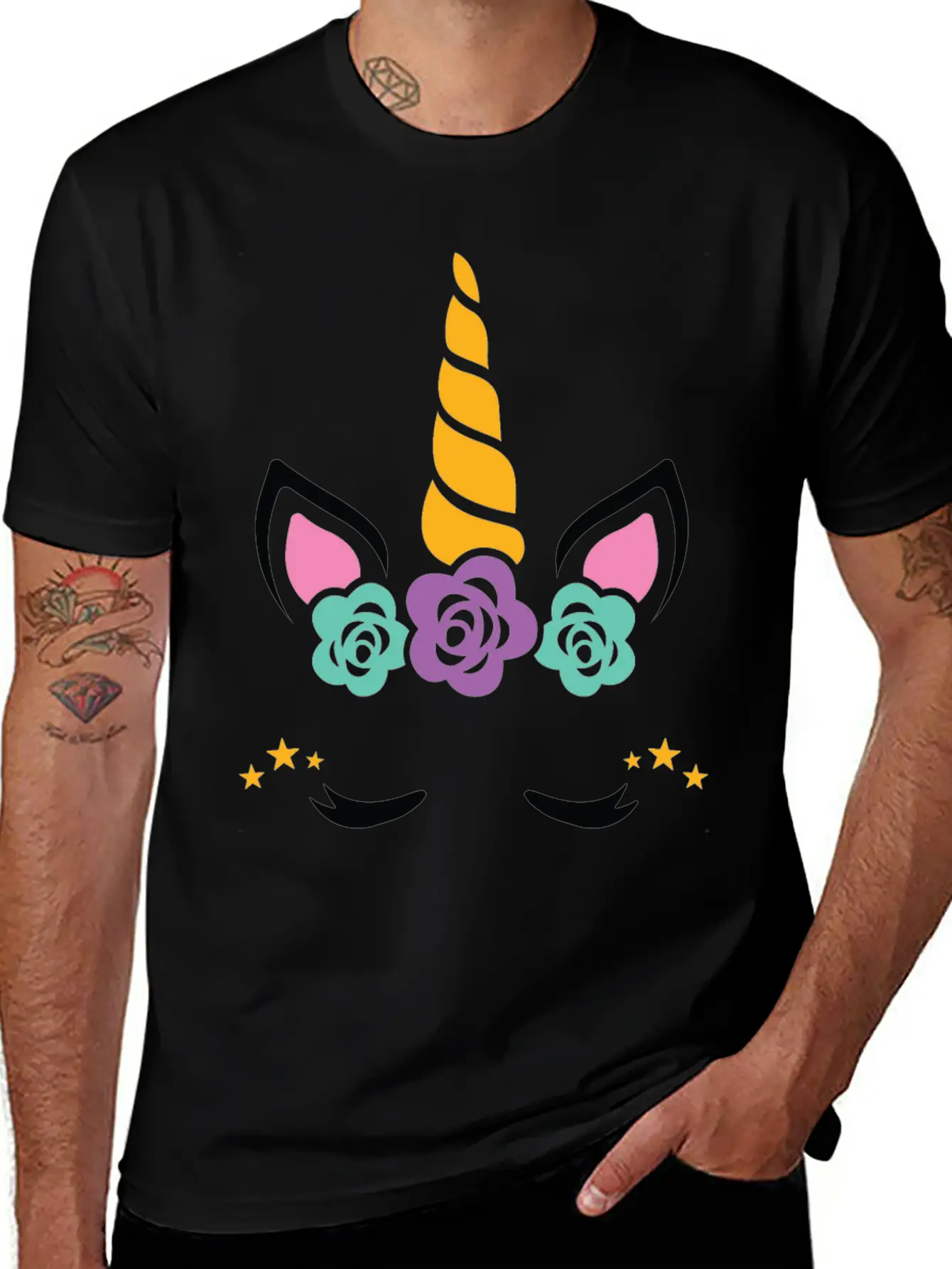 Unicorn Simple Everyday Graphic Tee – Lightweight Summer Wear