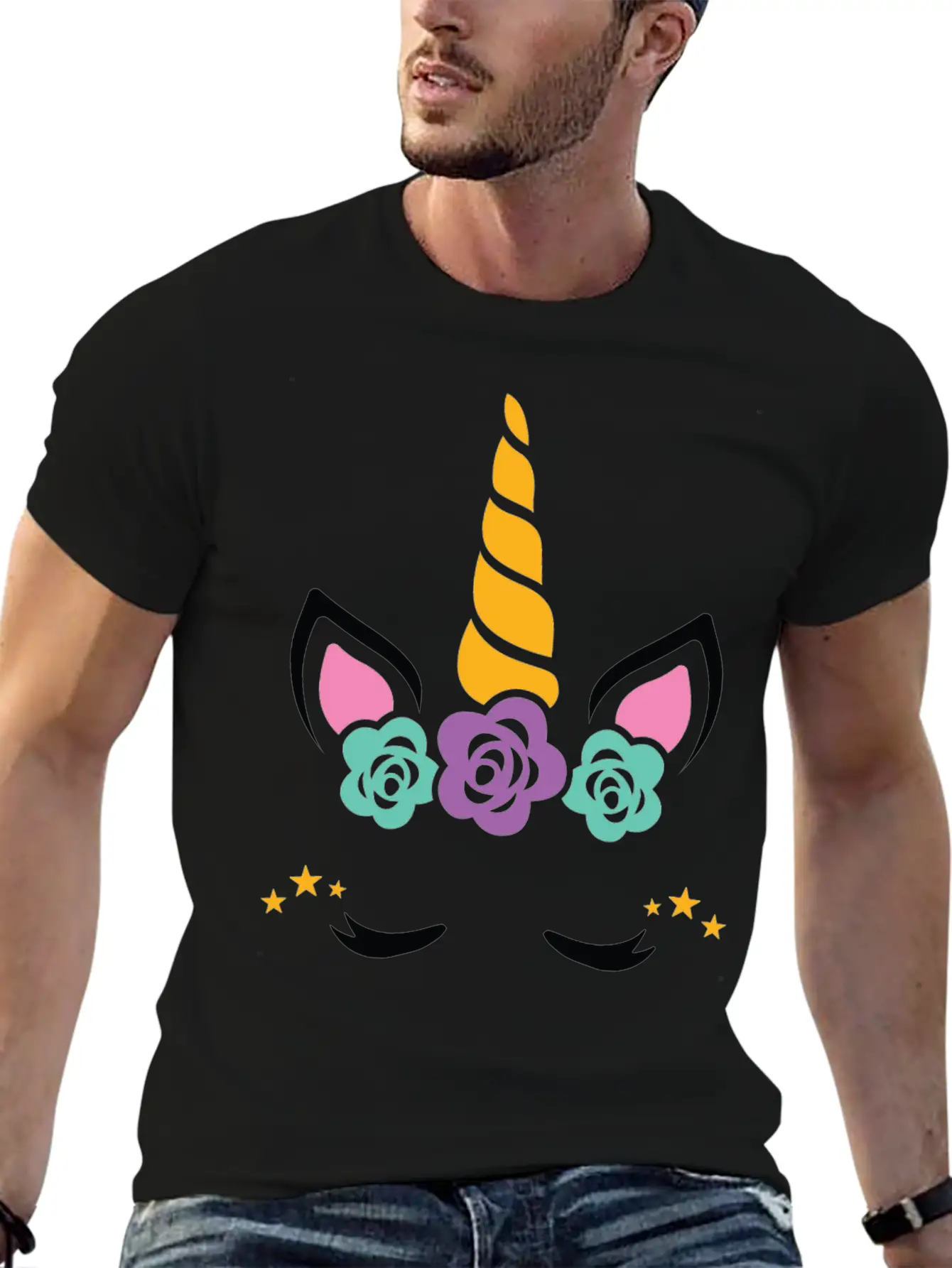 Unicorn Simple Everyday Graphic Tee – Lightweight Summer Wear