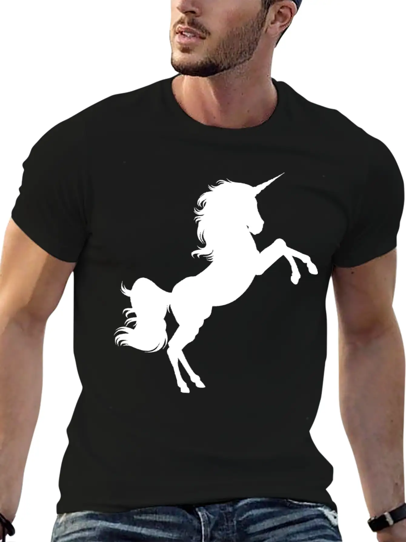 Unicorn Stylish Everyday T-Shirt – Unisex Basic Cotton Tee