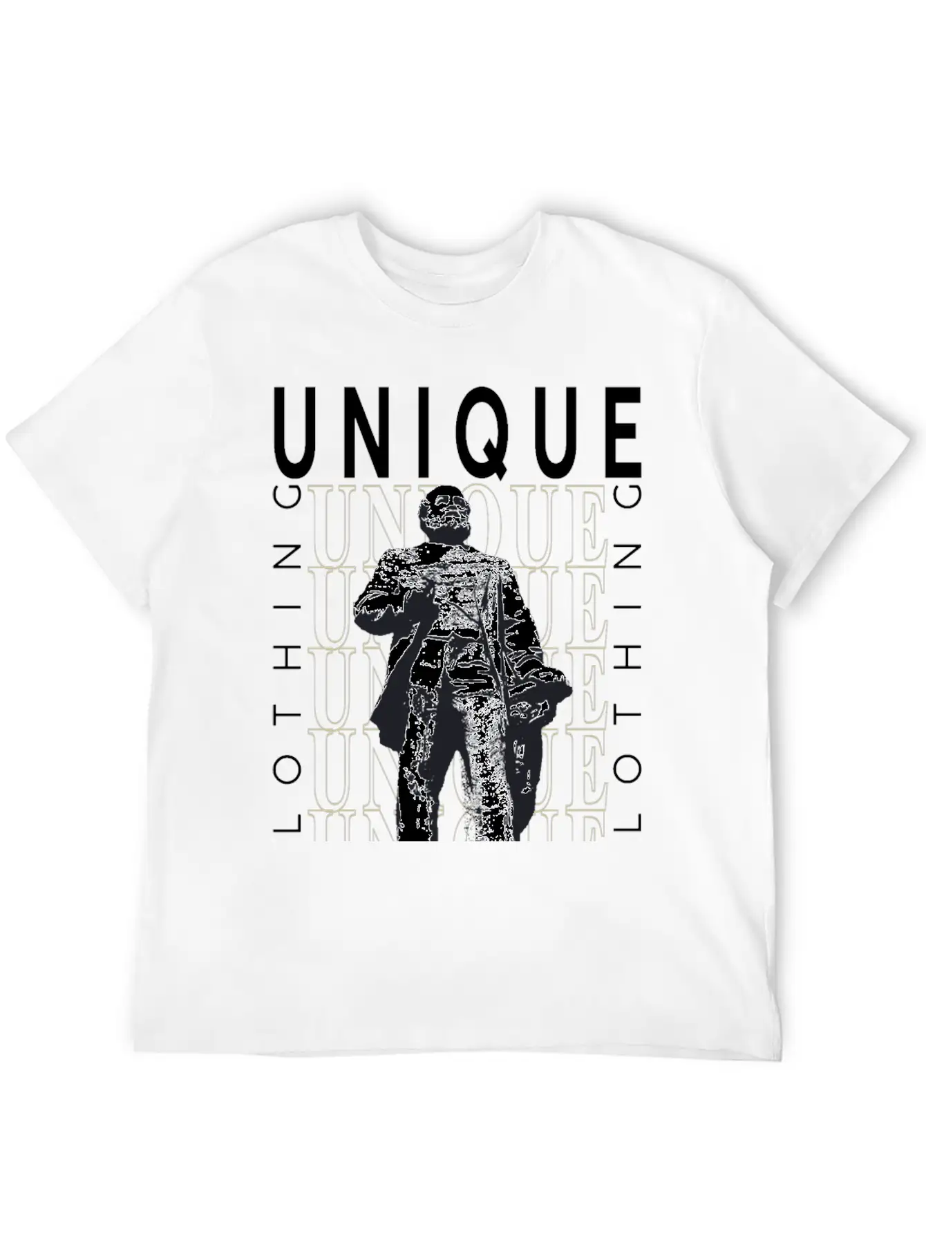 Unique Clothing Basic Graphic T-Shirt – Daily Comfort In Soft Cotton