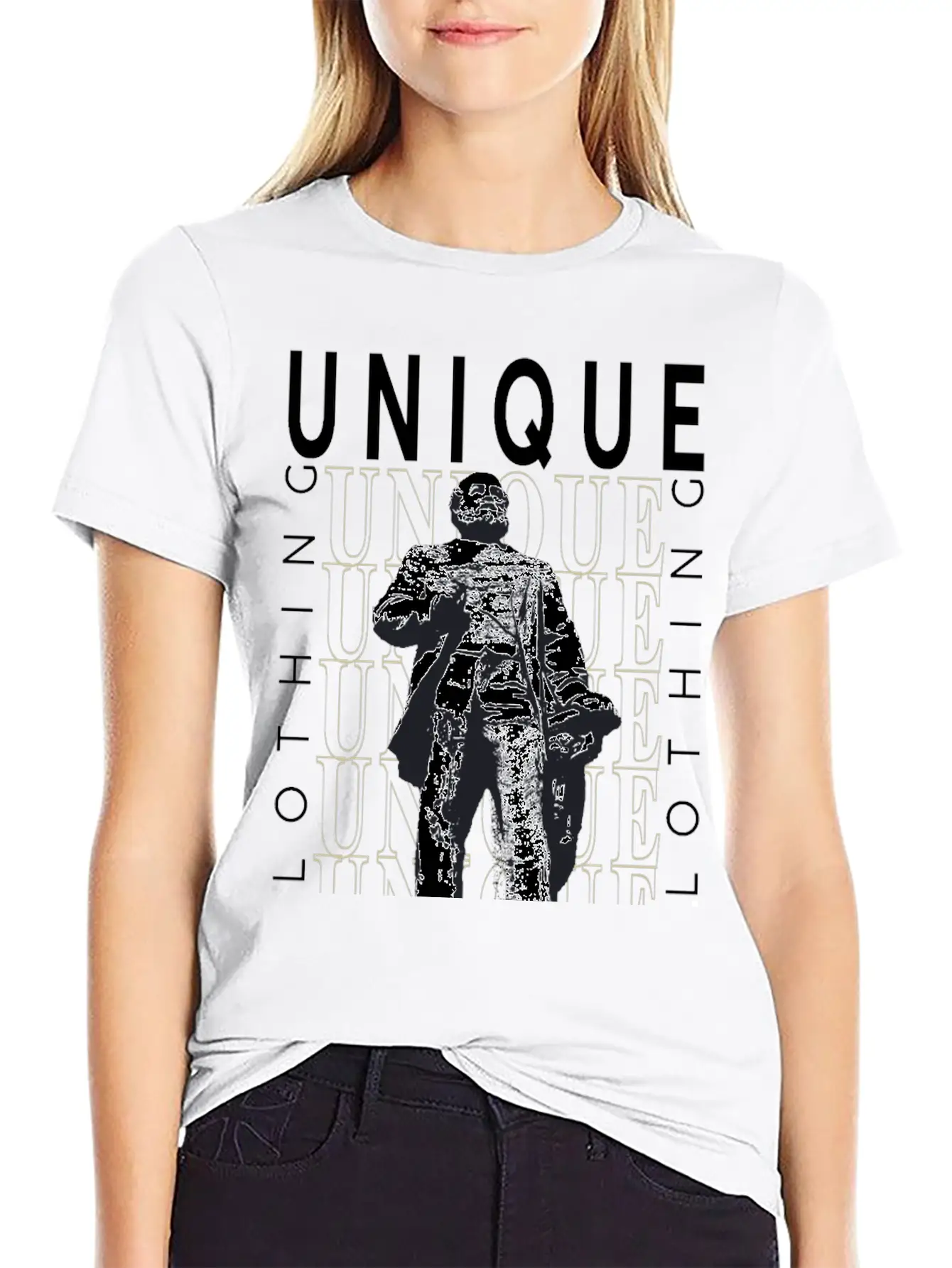 Unique Clothing Basic Graphic T-Shirt – Daily Comfort In Soft Cotton