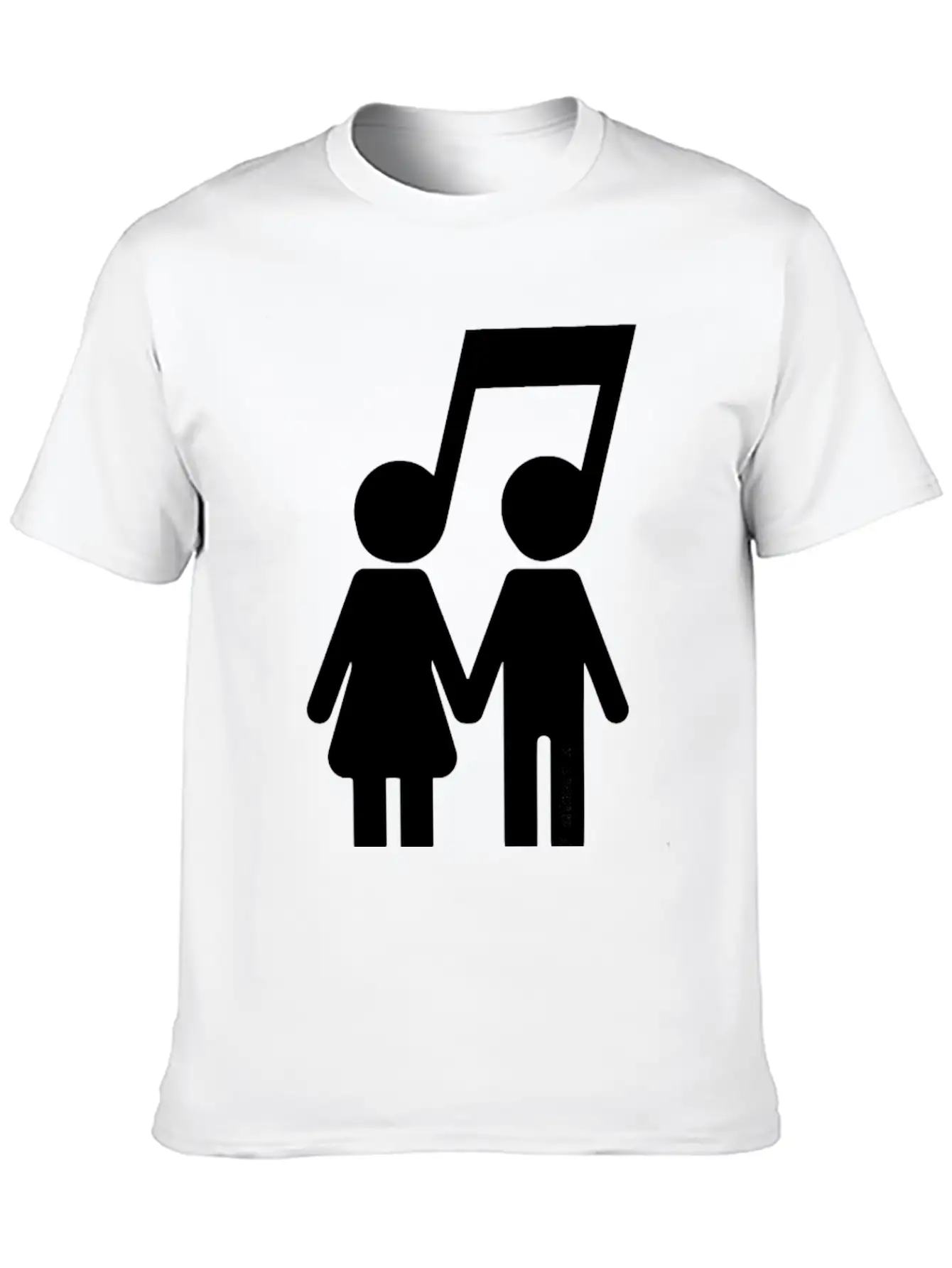 United Through Music Stylish Everyday T-Shirt – Unisex Basic Cotton Tee
