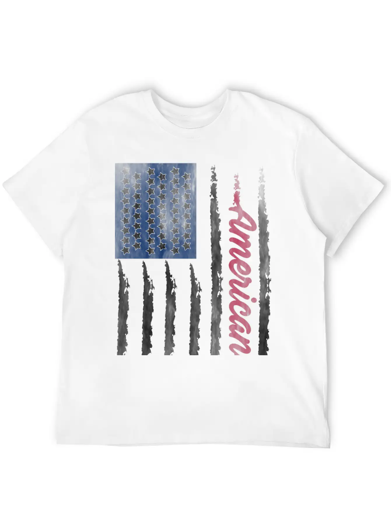 Usa Flag Basic Graphic T-Shirt – Daily Comfort In Soft Cotton
