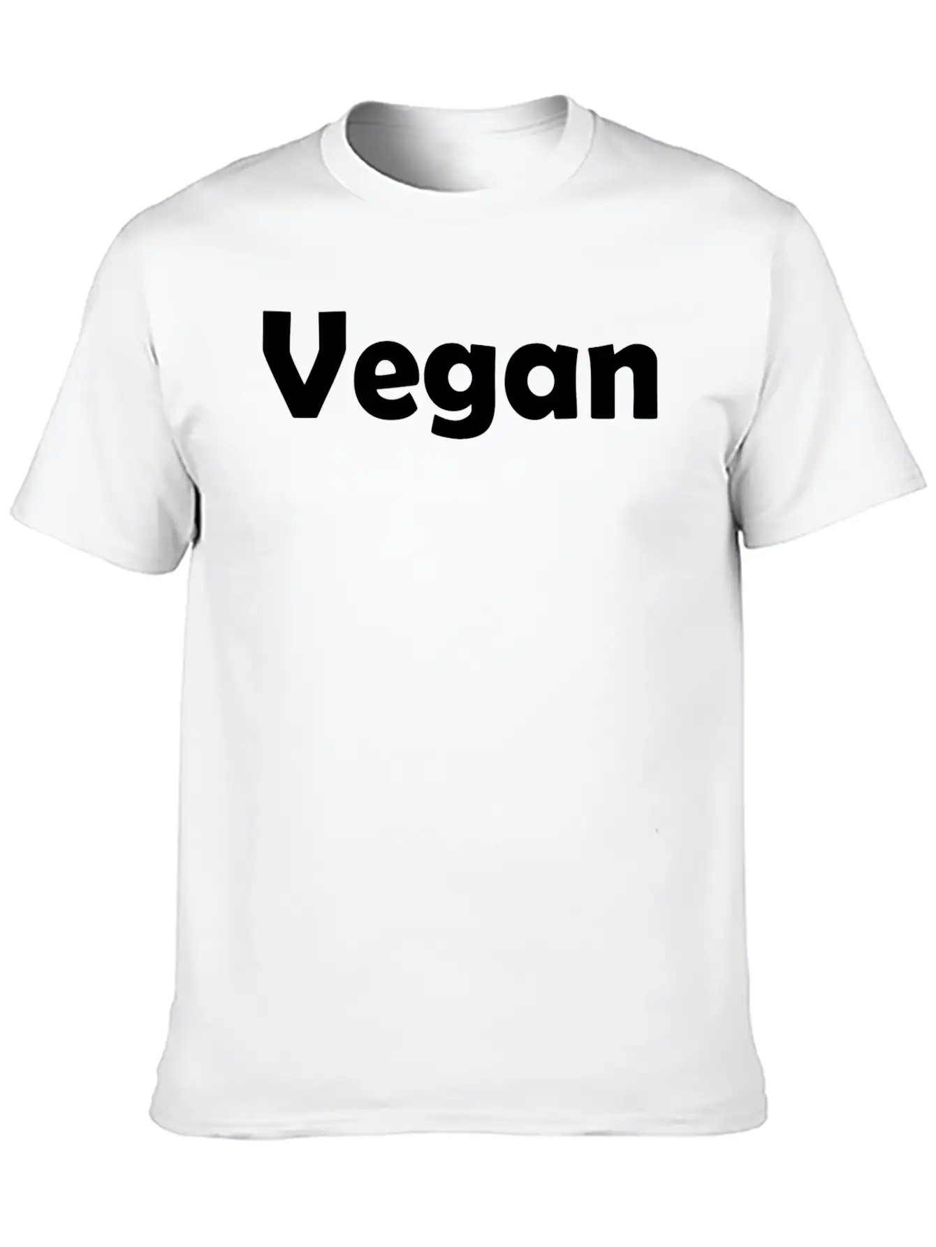 Vegan Basic Graphic T-Shirt – Daily Comfort In Soft Cotton